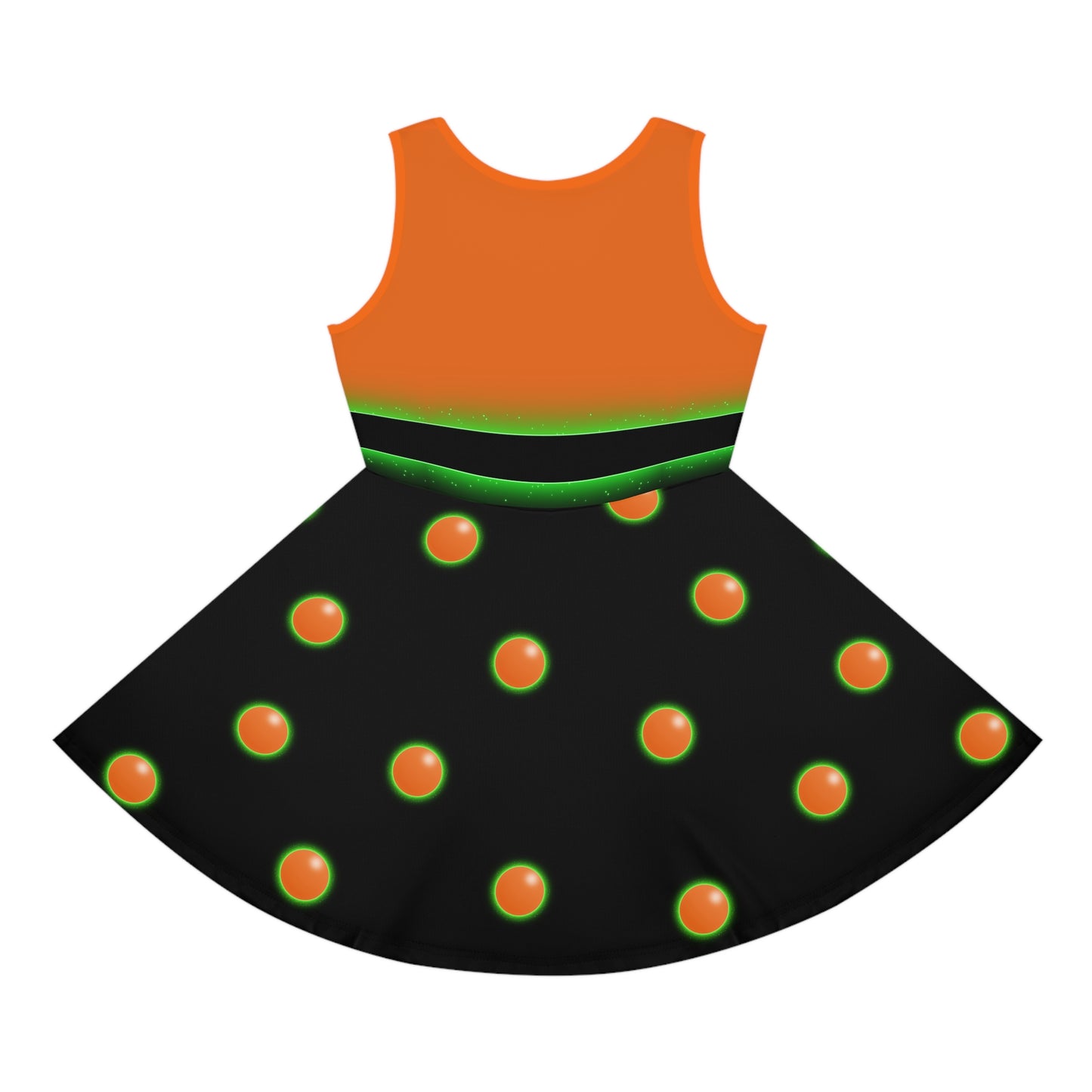 Halloween Vine Halloween Mouse Girls' Sleeveless Sundress