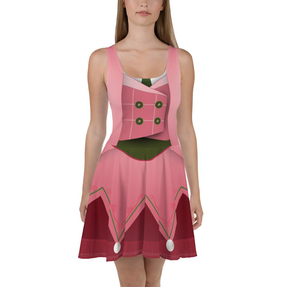 womens christmas skater dress Amazon.com: COEQINE Girls Dress Red Clothes Kids Long Sleeve Outfit Twirly Skater Dress Print Polk Dot Pattern for Casual Christmas Party Size XS-3XL : Clothing, Shoes & Jewelry