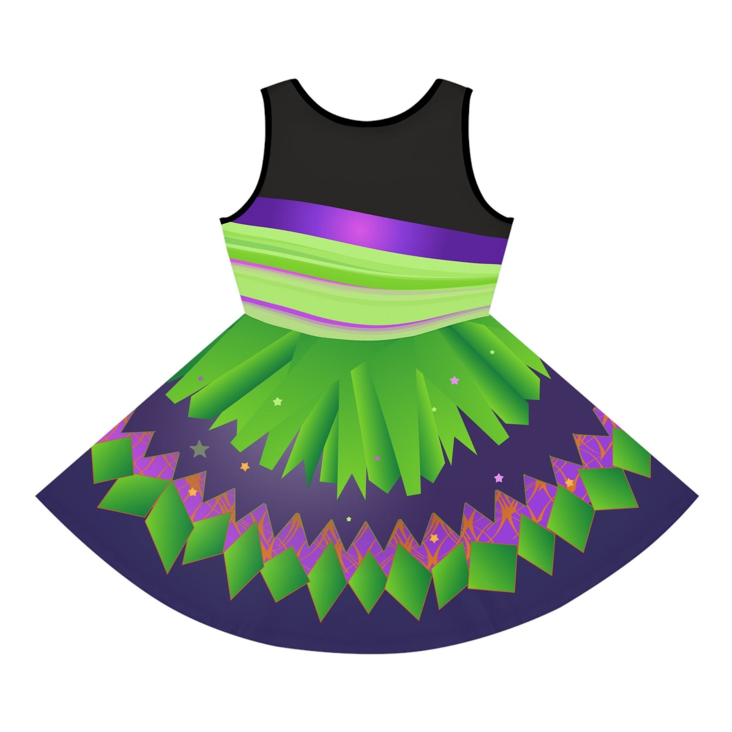 2025 Halloween Mouse Girls Costume Dress - bounding, cosplay, boogie party dress All Over PrintAOPAll Over PrintsWrong Lever Clothing