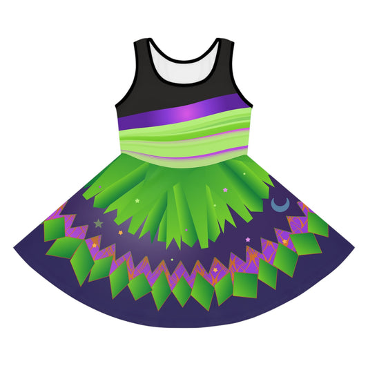 2025 Halloween Mouse Girls Costume Dress - bounding, cosplay, boogie party dress All Over PrintAOPAll Over PrintsWrong Lever Clothing