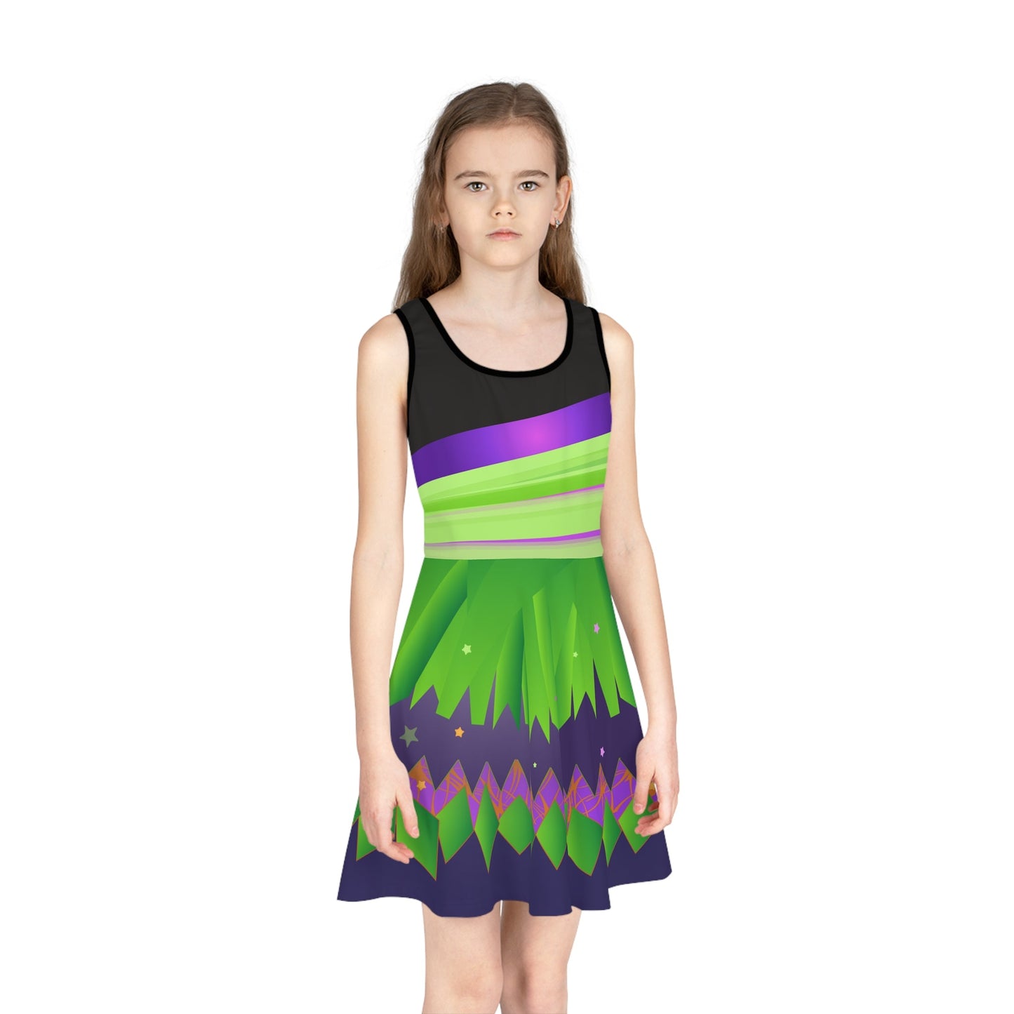 2025 Halloween Mouse Girls Costume Dress - bounding, cosplay, boogie party dress All Over PrintAOPAll Over PrintsWrong Lever Clothing