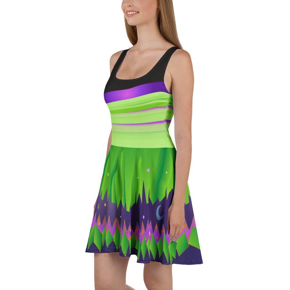2025 Halloween Mouse Skater Dress boundingcosplaySkater DressWrong Lever Clothing