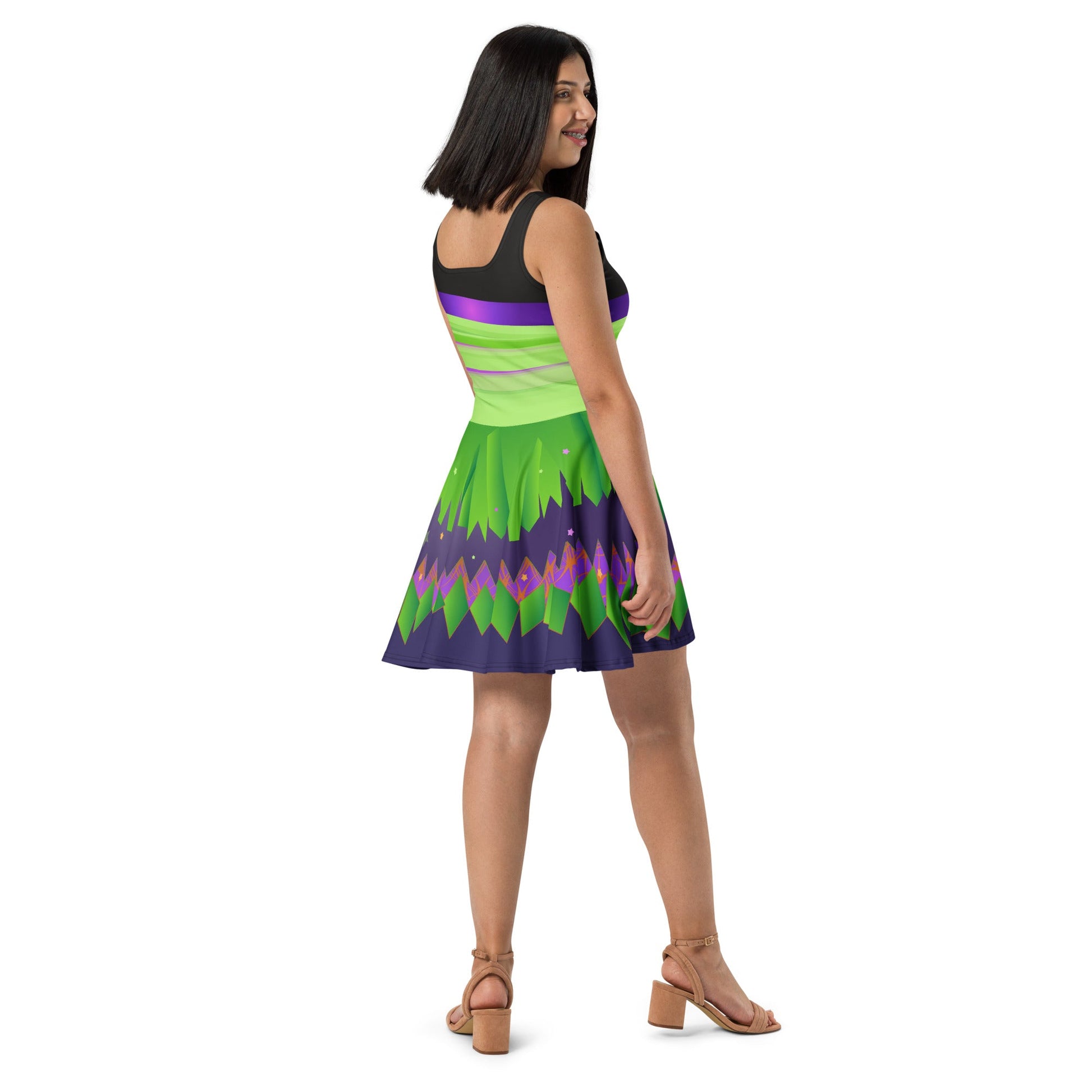 2025 Halloween Mouse Skater Dress boundingcosplaySkater DressWrong Lever Clothing
