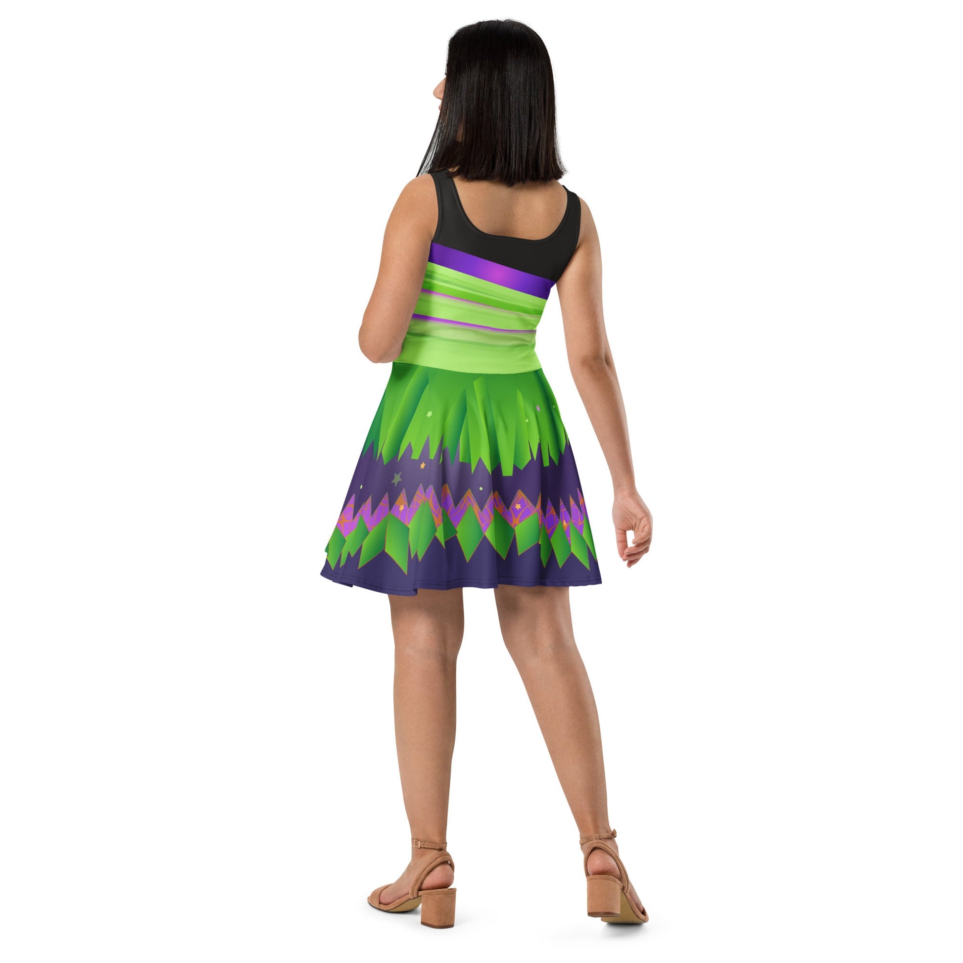 2025 Halloween Mouse Skater Dress boundingcosplaySkater DressWrong Lever Clothing