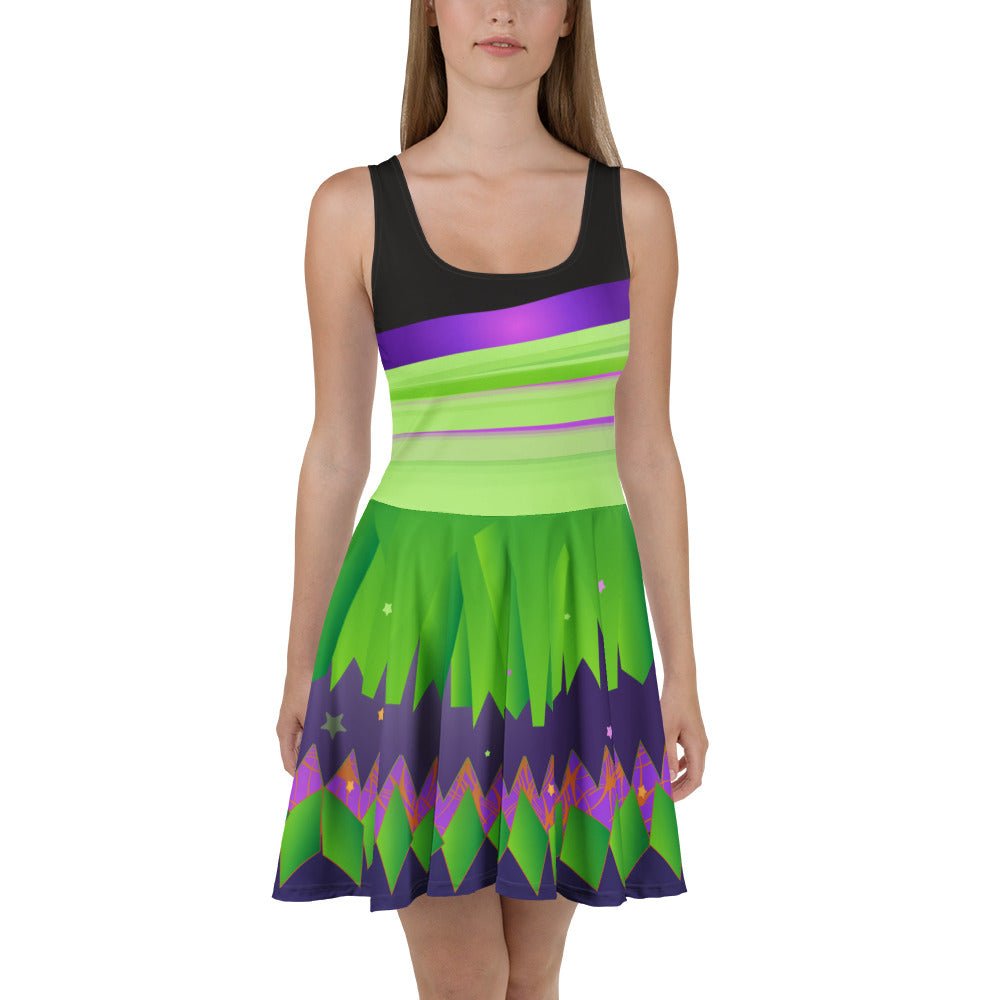 2025 Halloween Mouse Skater Dress boundingcosplaySkater DressWrong Lever Clothing