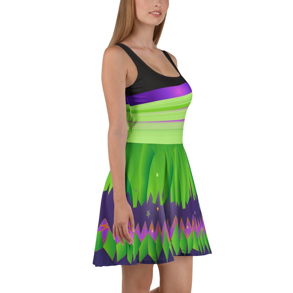 2025 Halloween Mouse Skater Dress boundingcosplaySkater DressWrong Lever Clothing