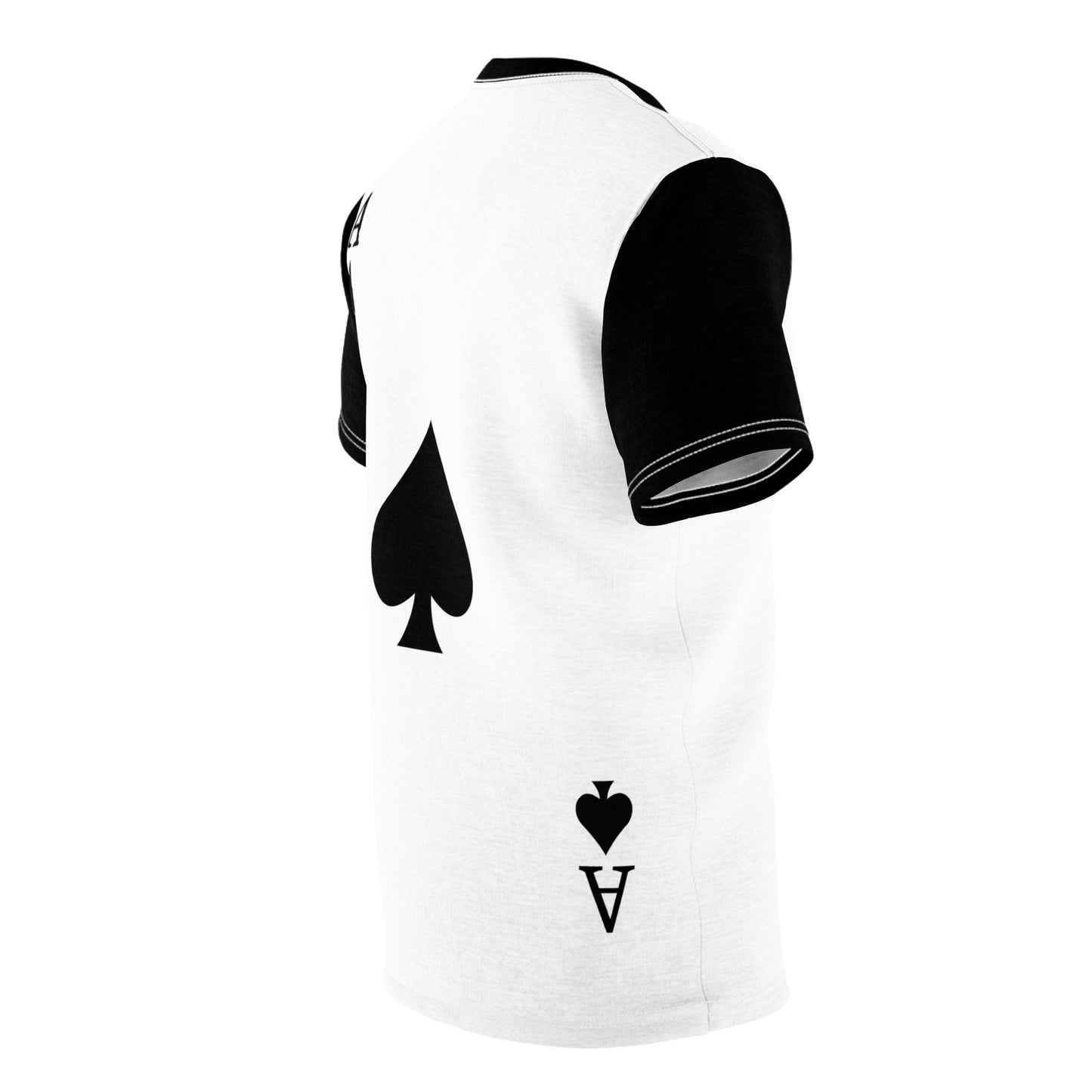Ace of Spades Playing Card Unisex Tee Ace of SpadesaliceAdult T-ShirtWrong Lever Clothing