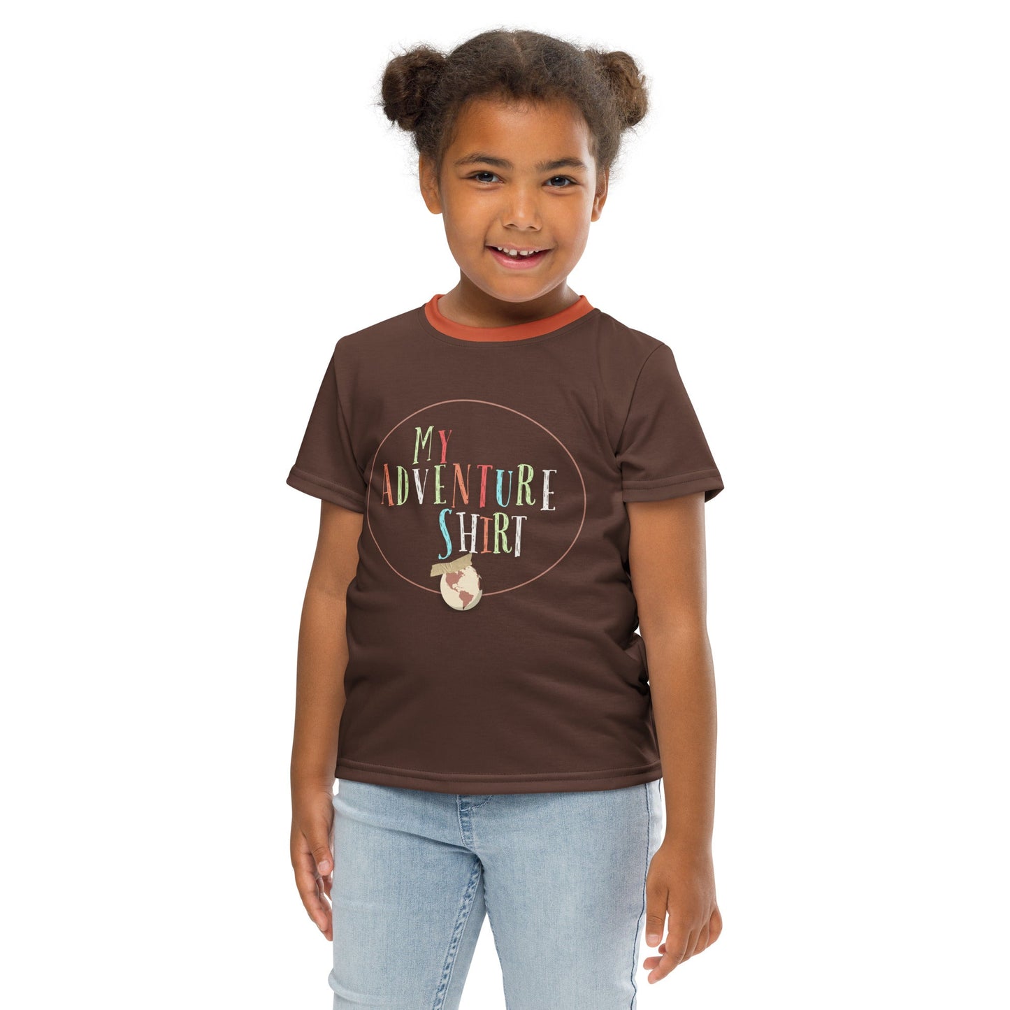 Adventure is out there Kids crew neck t-shirt adventure bookcasual cosplayWrong Lever Clothing