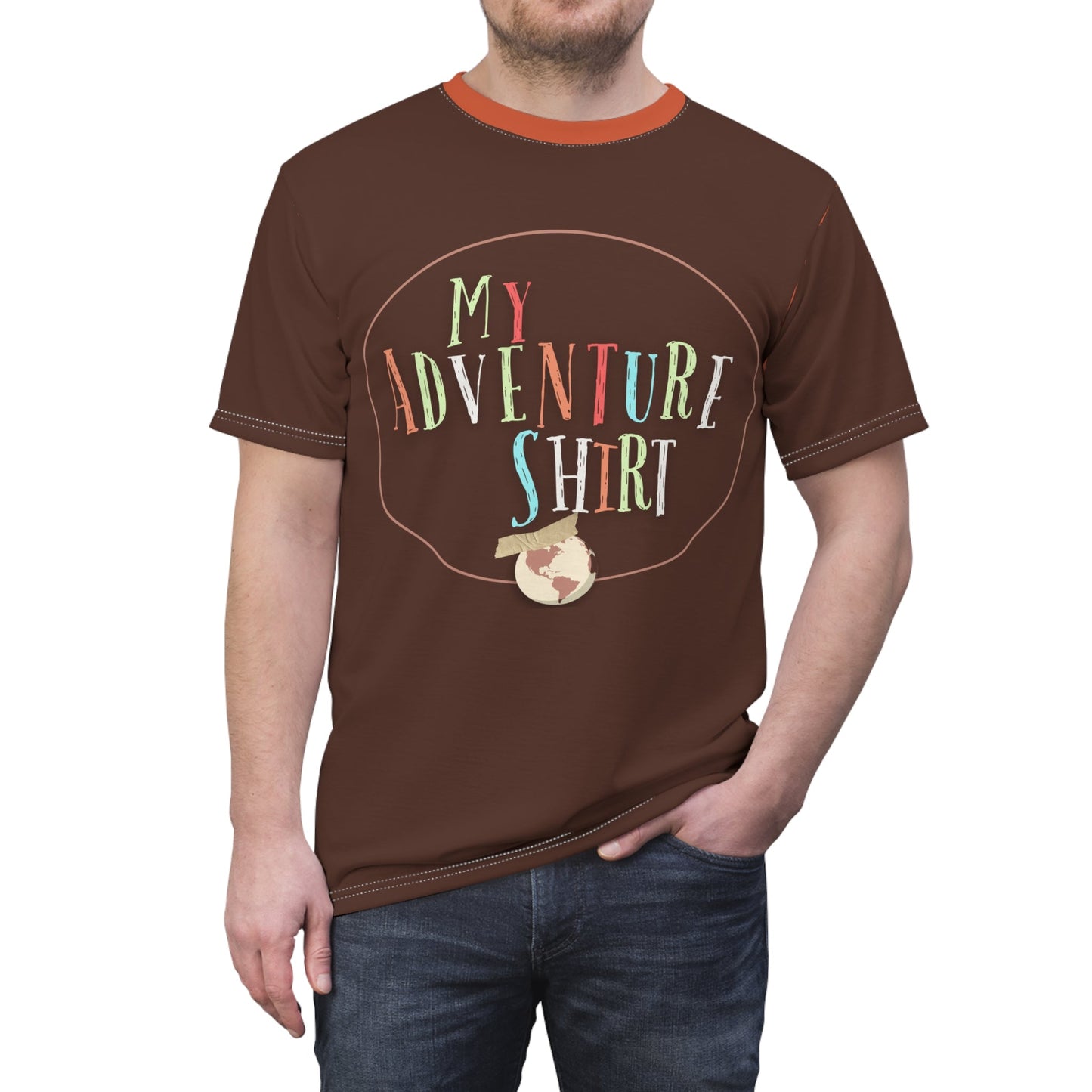 Adventure is out there Unisex Tee adventure bookadventure is out thereAll Over PrintsWrong Lever Clothing