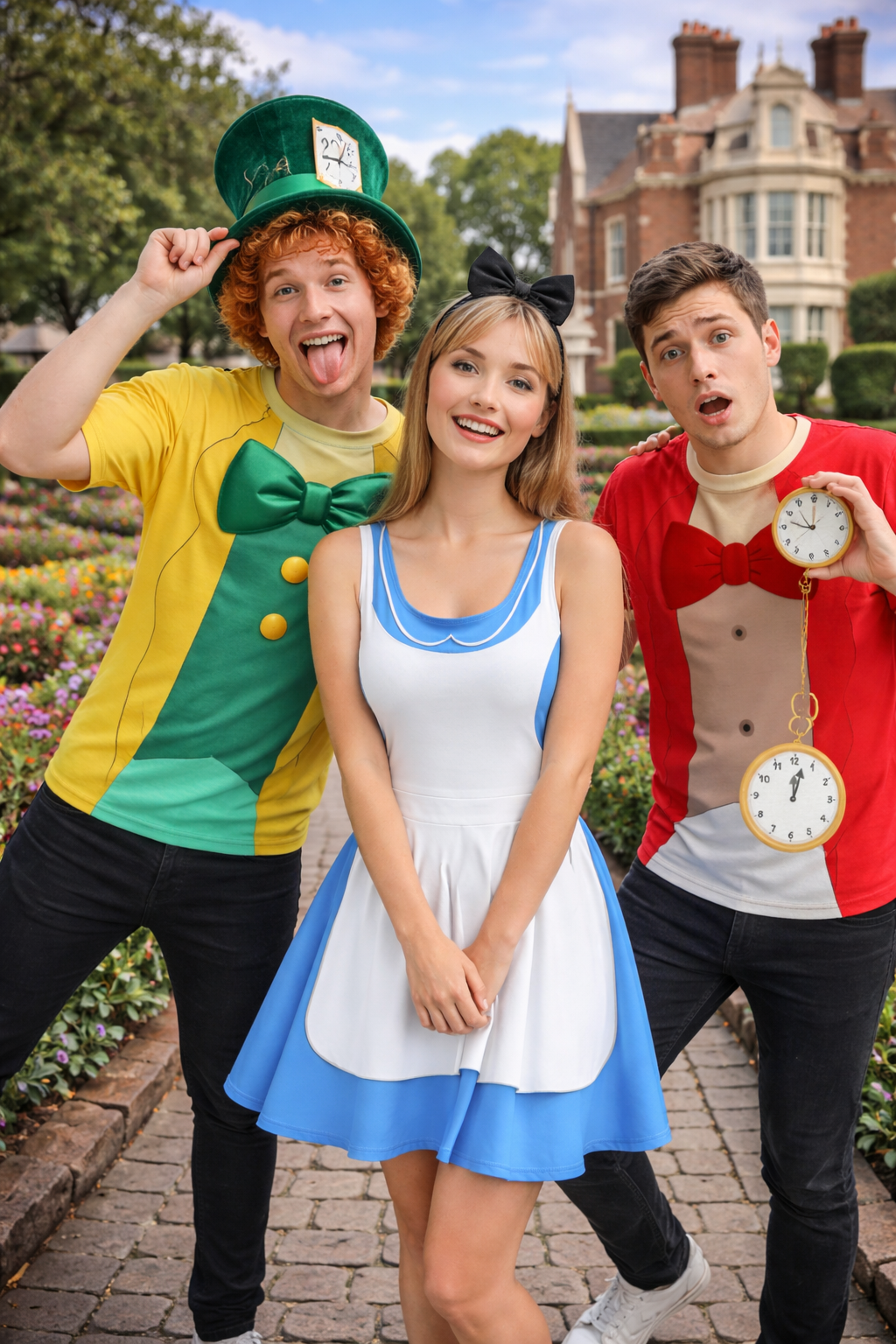 Alice Skater Dress alicealice in wonderlandSkater DressWrong Lever Clothing