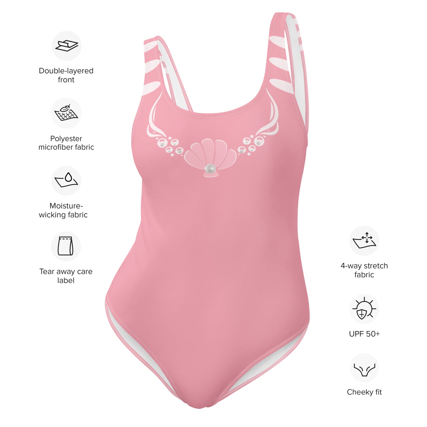 Mermaid Princess One-Piece Swimsuit