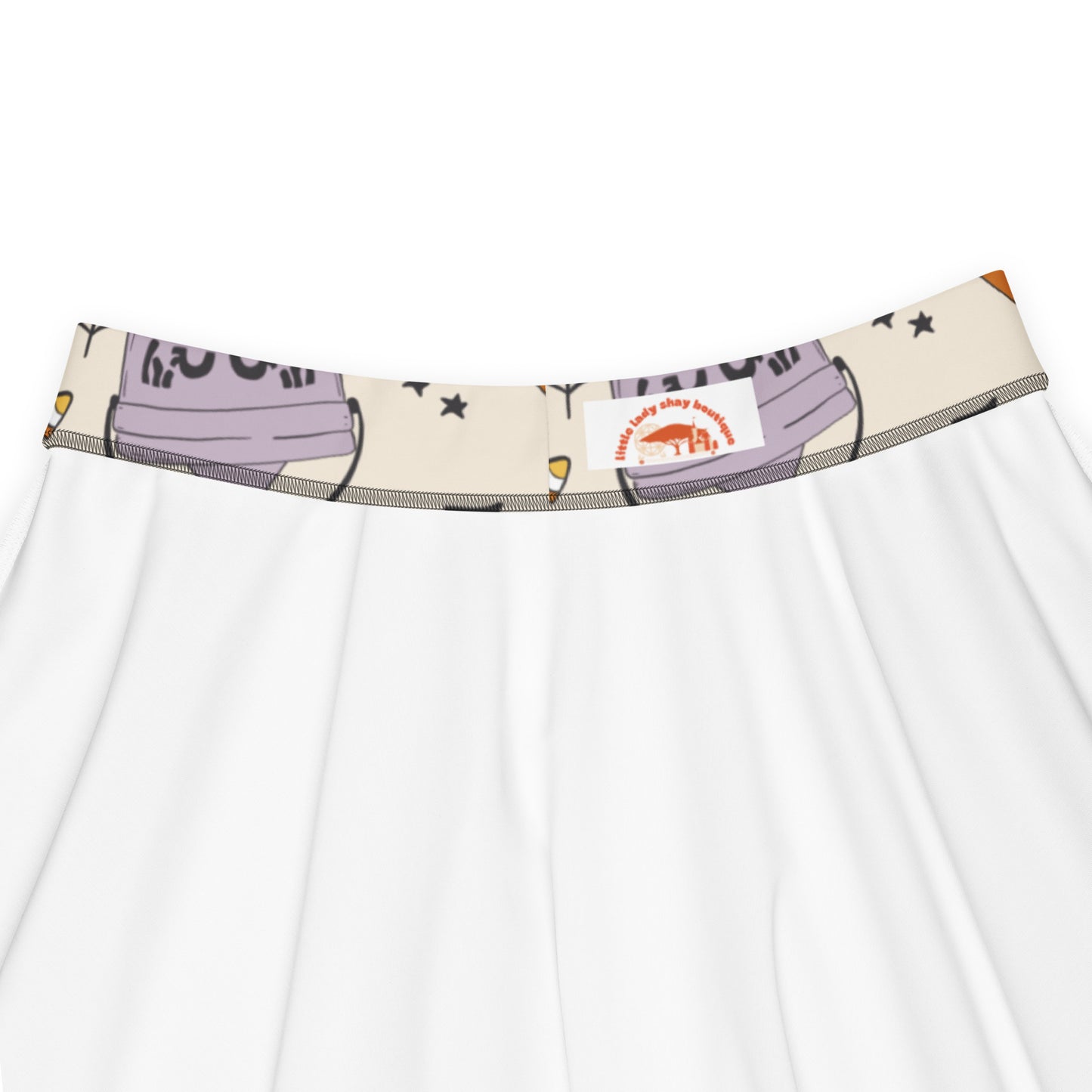 Halloween Treat Bucket Skater Skirt- Brittany Frost Designs