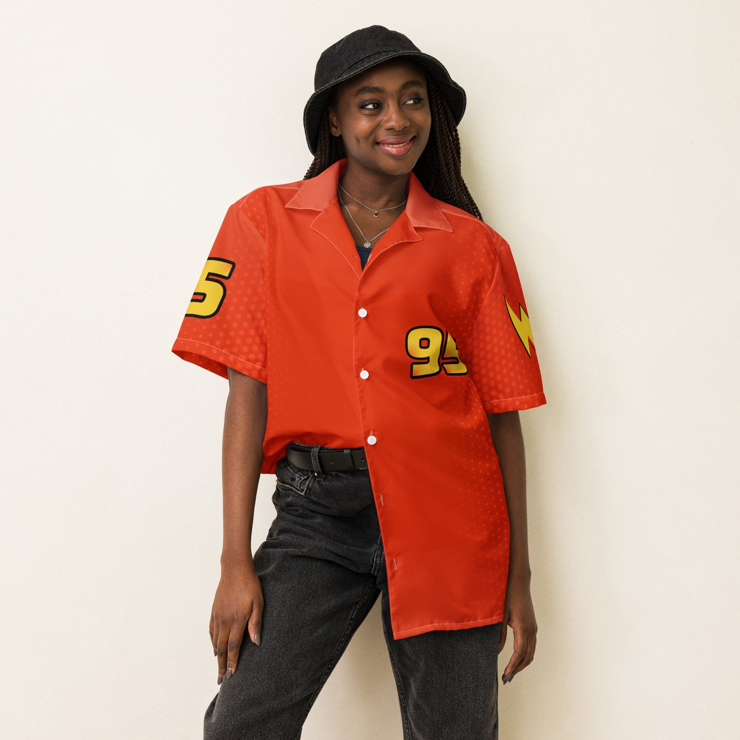 The Ka-Chow Unisex button shirt