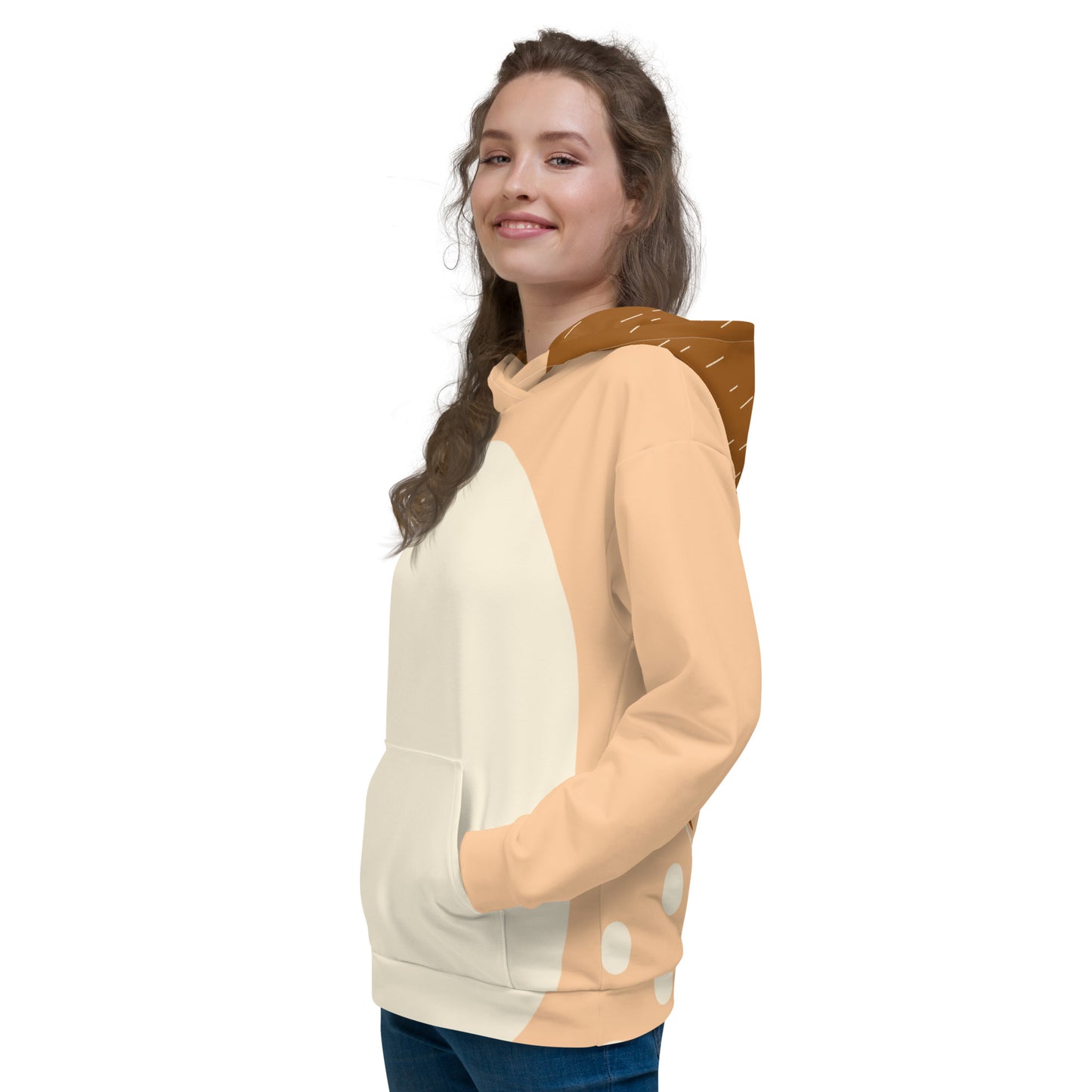 Tan Dog Unisex Hoodie- Costume, Cosplay, Bounding Australian cartoon merchandiseBlue Heeler family teesblue tshirt#tag4##tag5##tag6#