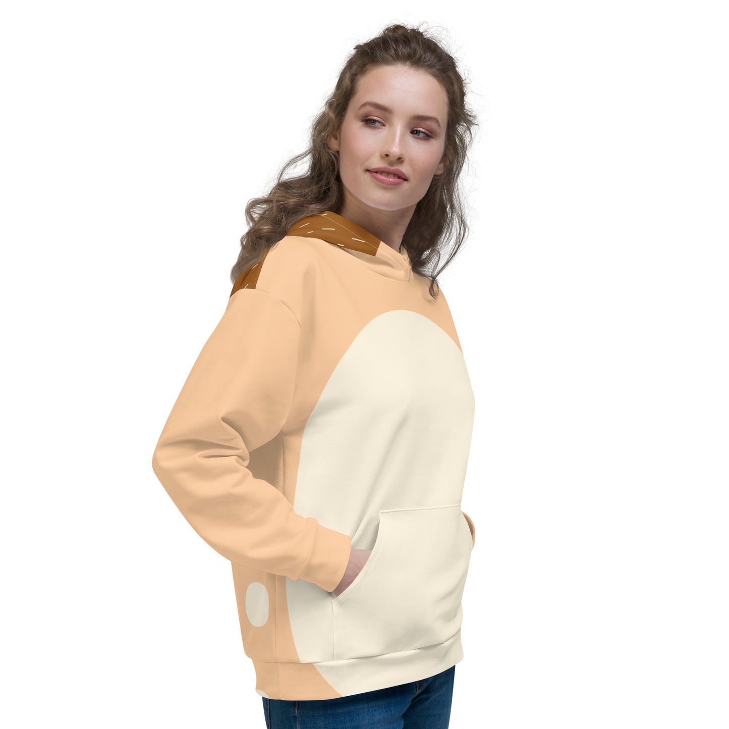 Tan Dog Unisex Hoodie- Costume, Cosplay, Bounding Australian cartoon merchandiseBlue Heeler family teesblue tshirt#tag4##tag5##tag6#