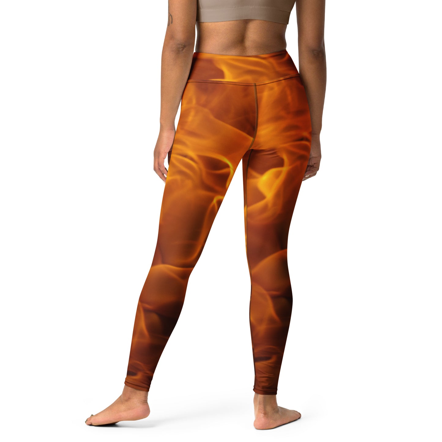 Fire Ember Yoga Leggings