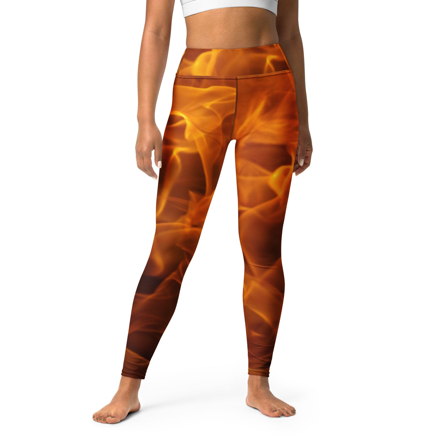 Fire Ember Yoga Leggings