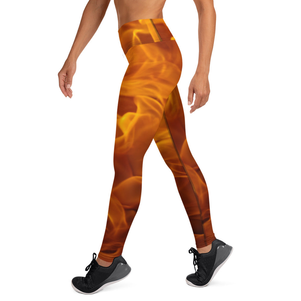 Fire Ember Yoga Leggings