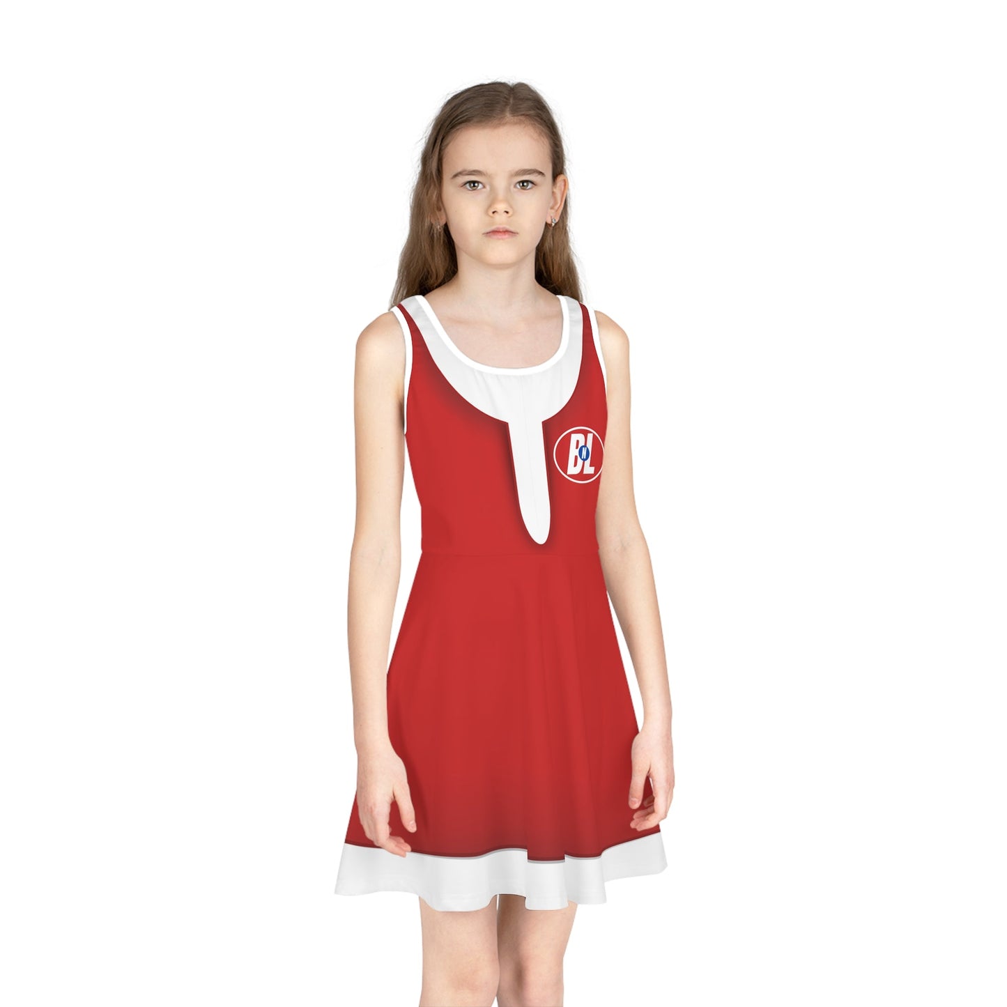 BnL Axiom Red Girls Dress - Cosplay, Costume, Bounding style Birthday Dressdisney dressAll Over PrintsWrong Lever Clothing