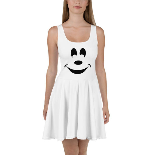 Boo to You Ghost Skater Dress adult ghost spidercosplaySkater DressWrong Lever Clothing