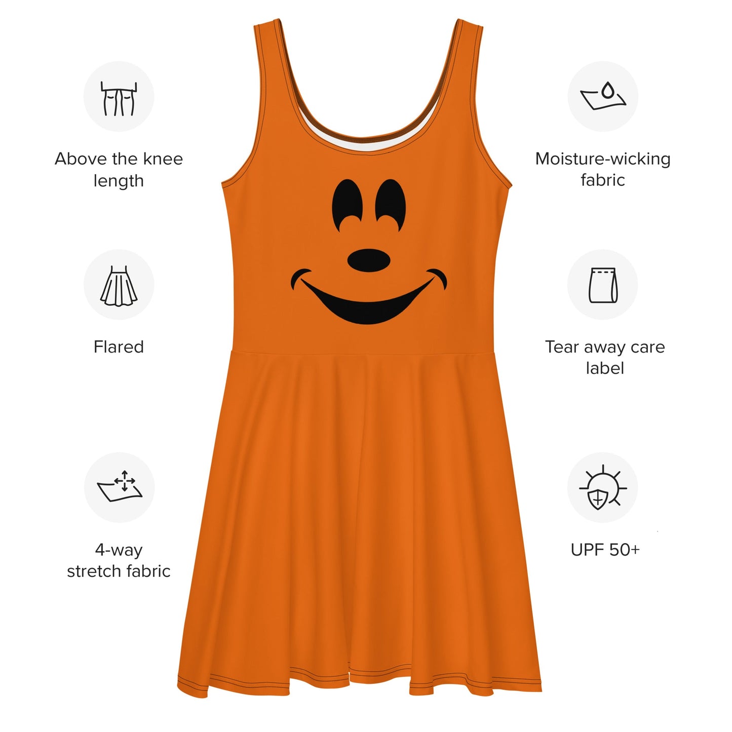 Boo to You Skater Dress disney adultdisney boundingSkater DressWrong Lever Clothing