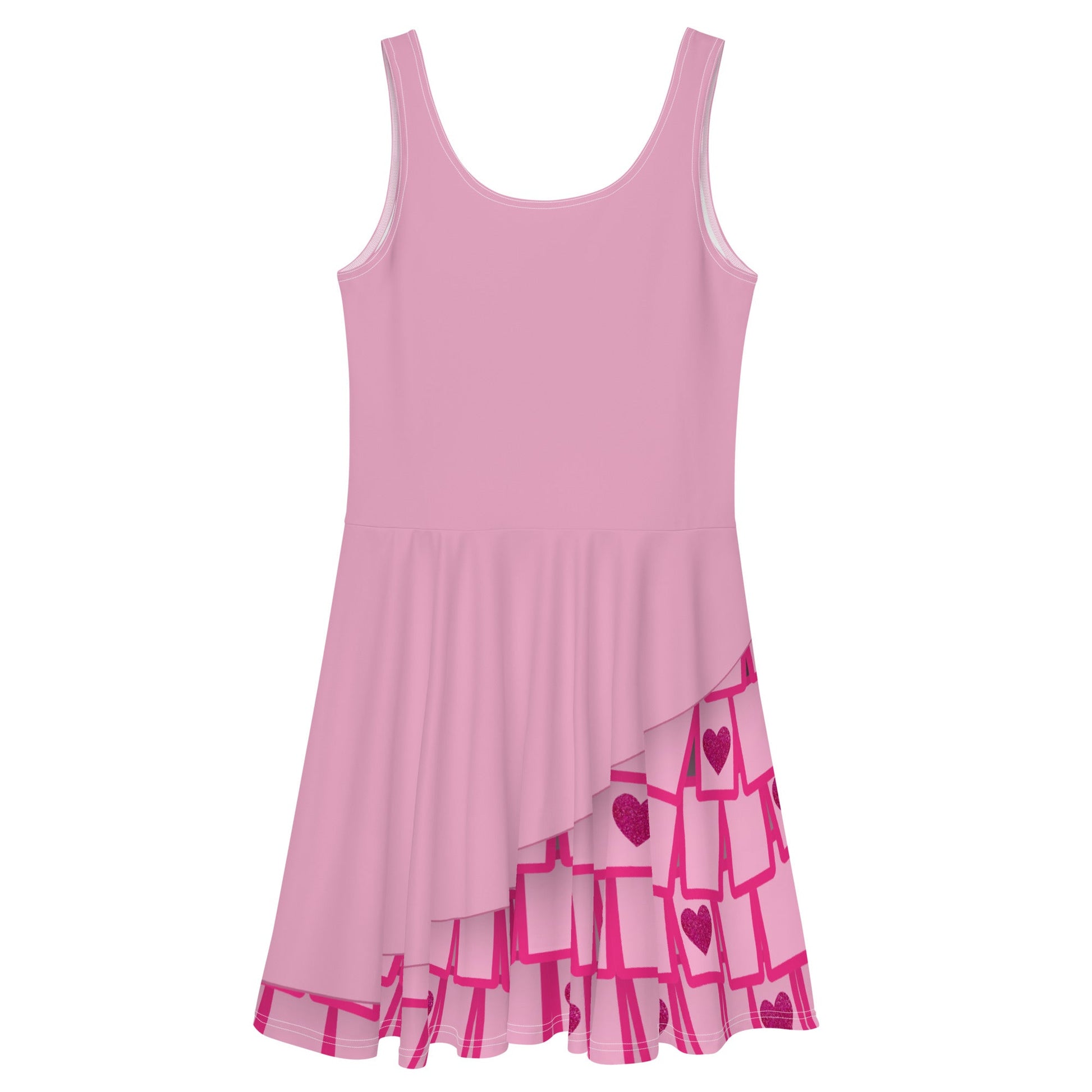 Bridget Red Queen Skater Dress bridget disneybridget rise movieWrong Lever Clothing