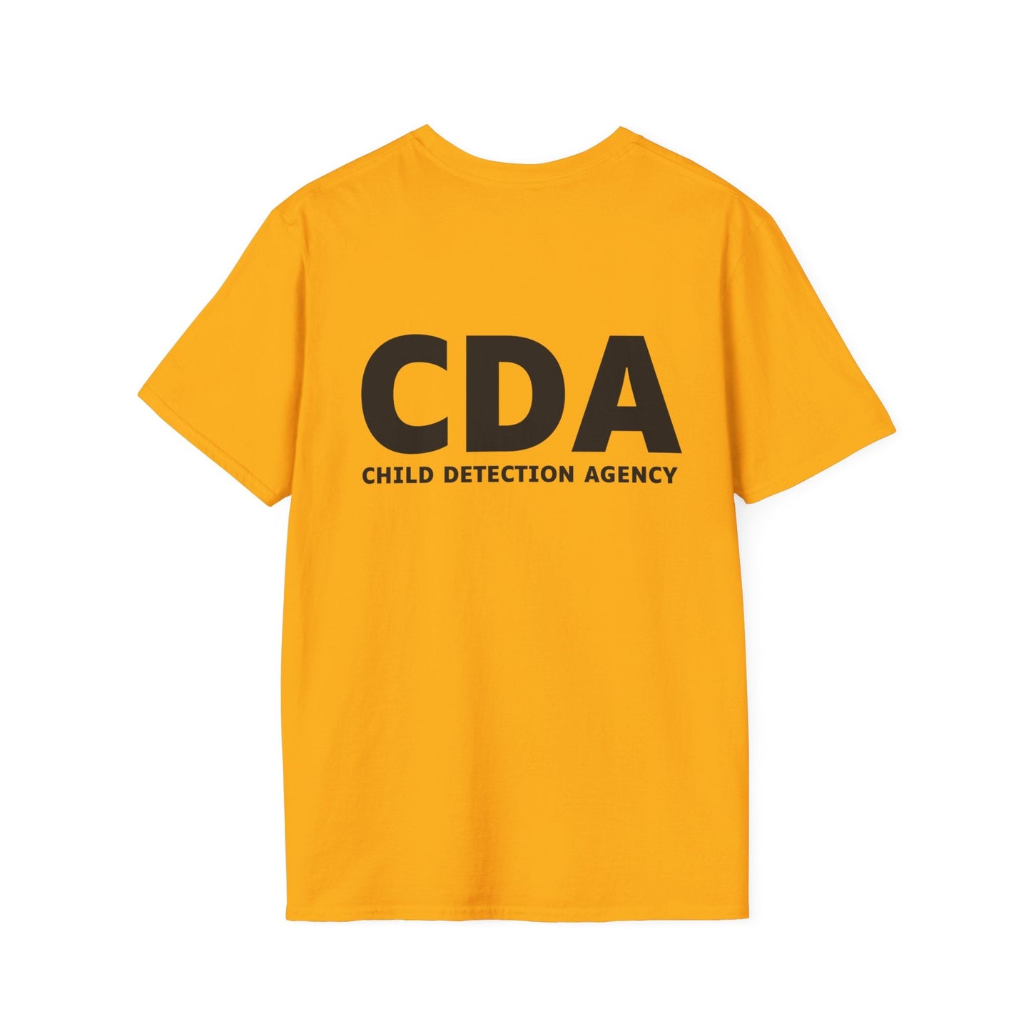 Child Detection Agency Cosplay Costume T-Shirt, Bounding Tee, Unisex Softstyle Shirt, Halloween Costume Character ShirtChild DetectionT-ShirtWrong Lever Clothing
