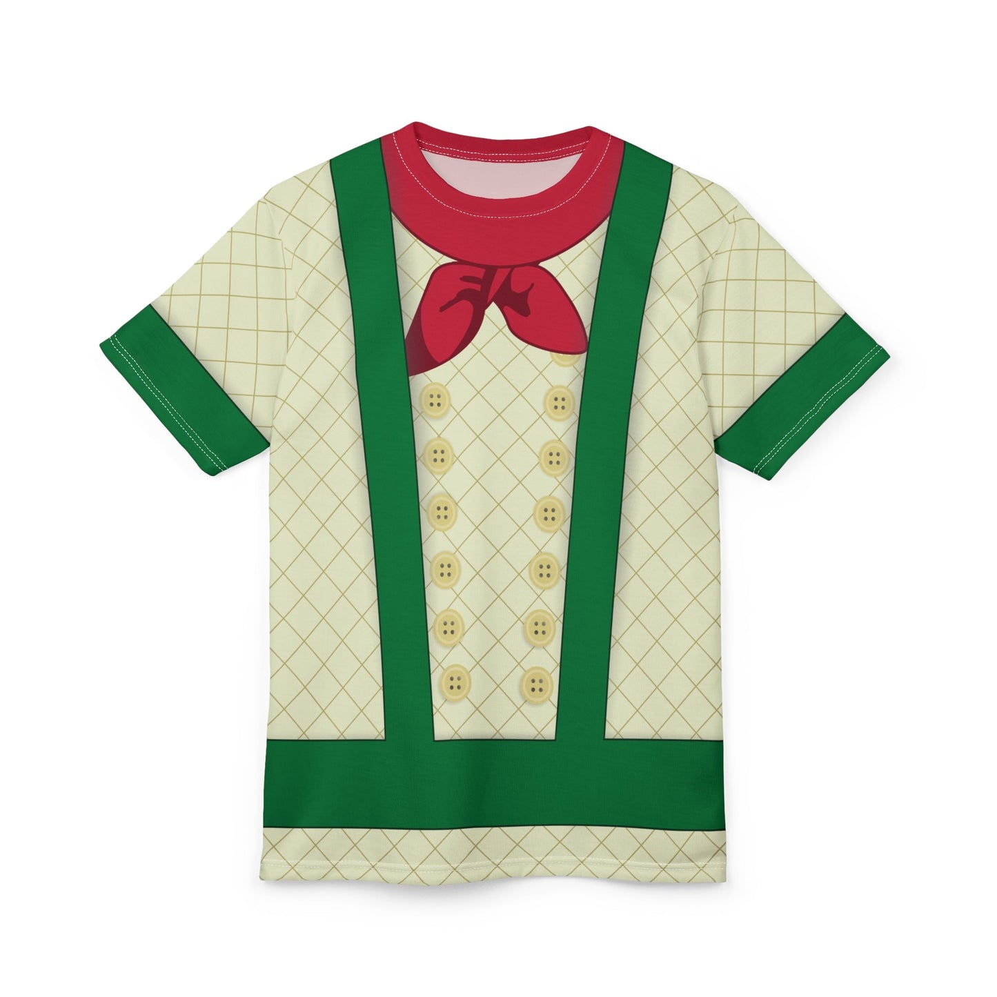 Chip Very Merry Party Holiday Top - Cheerful Holiday T-Shirt, Fun Family Gathering Apparel, Unique Gift for Celebrations, Cozy Christmas adult holiday stylechildrens holidayAll Over PrintsWrong Lever Clothing