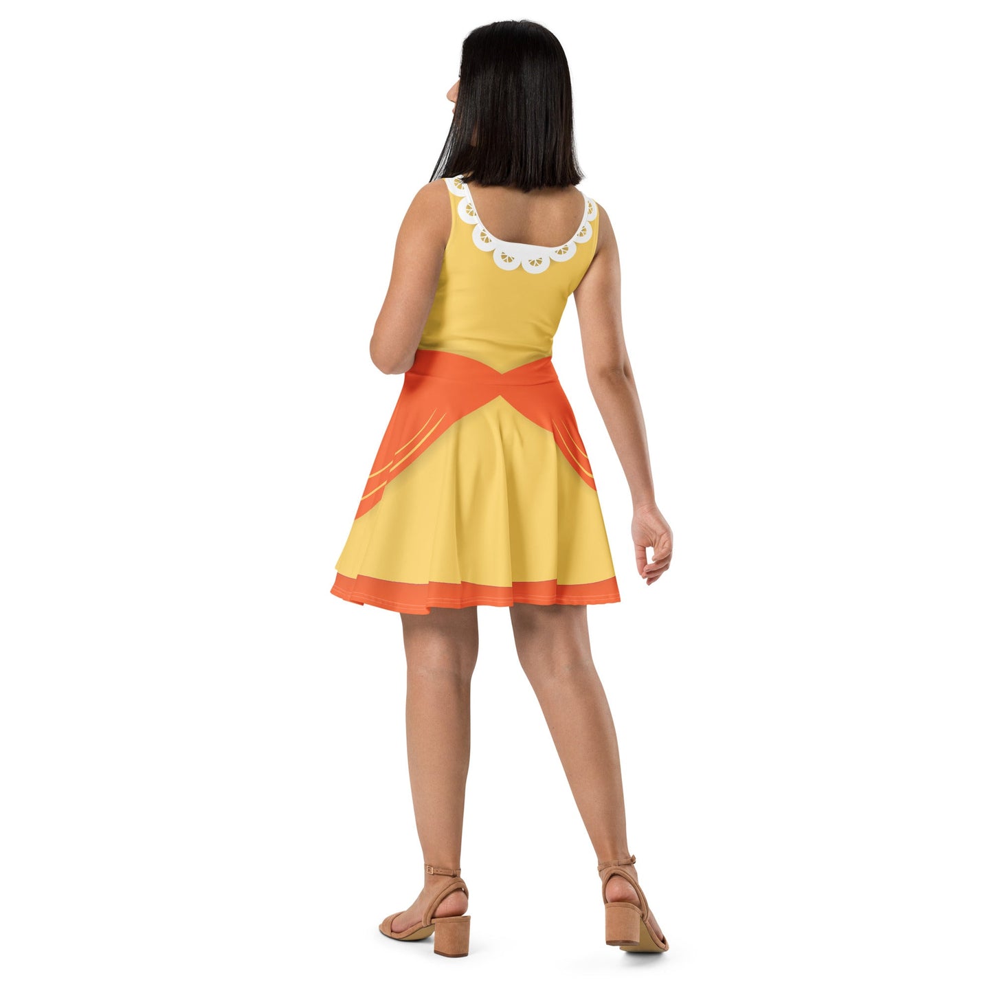 Daisy Princess Skater Dress adult mario costumeadult princess dressWrong Lever Clothing