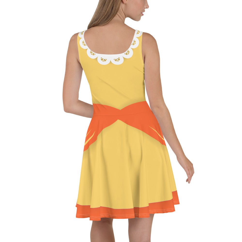 Daisy Princess Skater Dress adult mario costumeadult princess dressWrong Lever Clothing