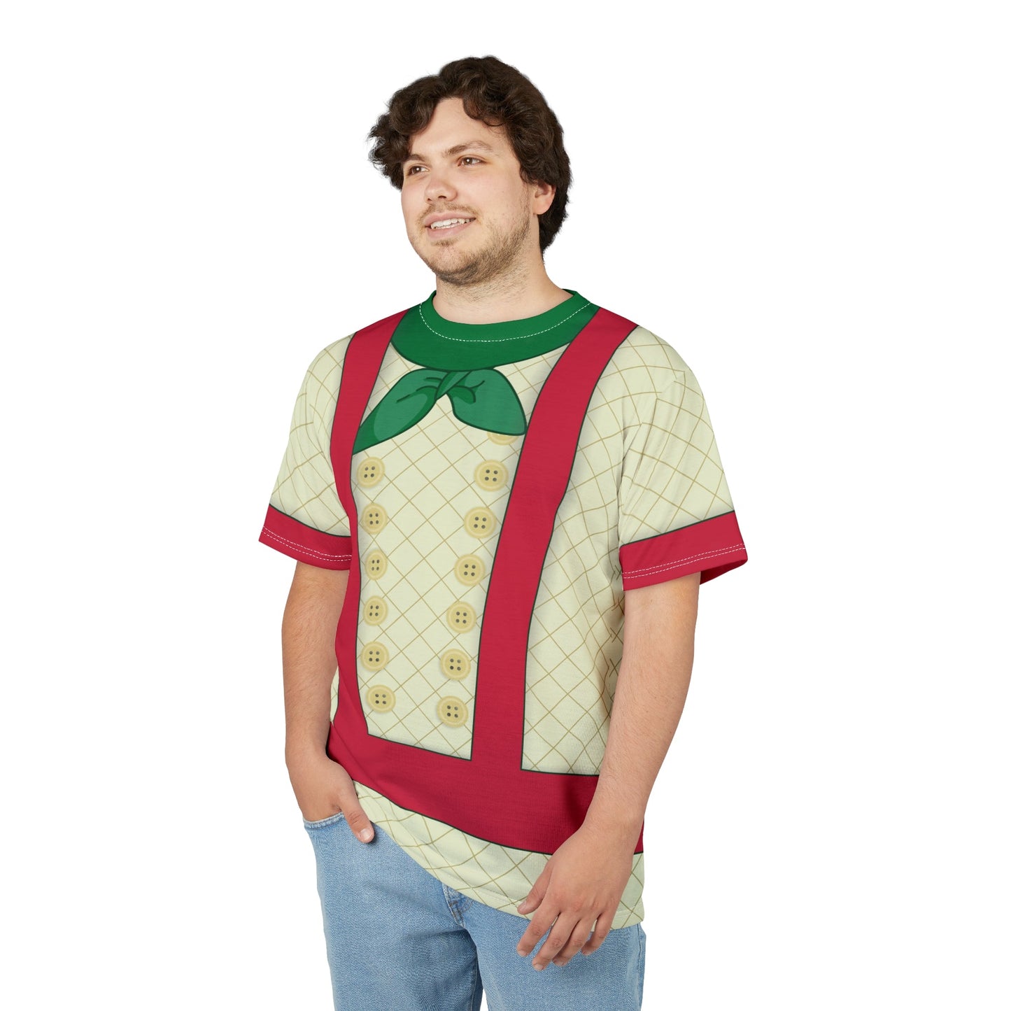 Dale Very Merry Party Holiday Top - Cheerful Holiday T-Shirt, Fun Family Gathering Apparel, Unique Gift for Celebrations, Cozy Christmas adult holiday stylechildrens holidayAll Over PrintsWrong Lever Clothing