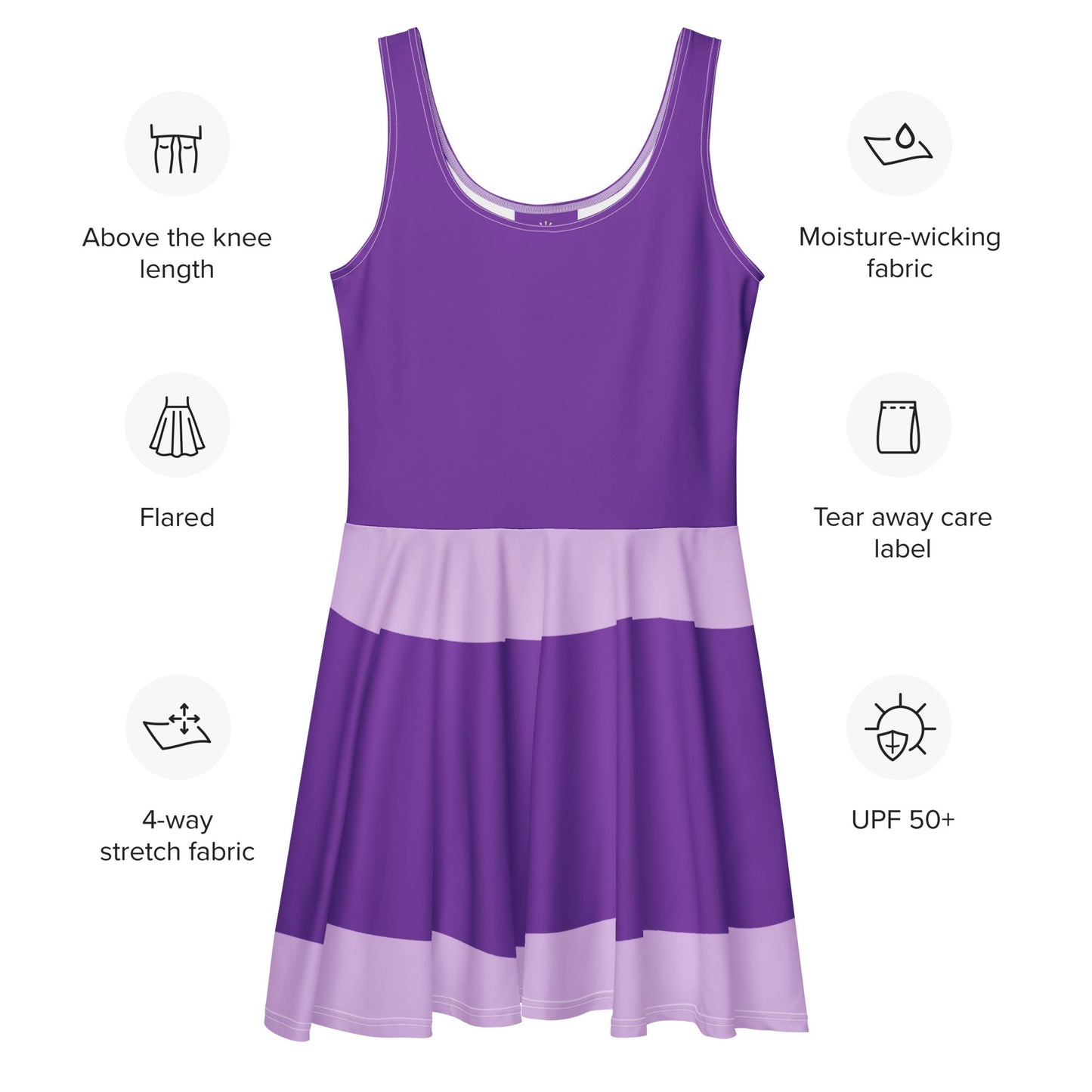 Daphne Mystery Maven Skater Dress - Cosplay, Bounding, Costume cosplay clothingcosplay dressWrong Lever Clothing
