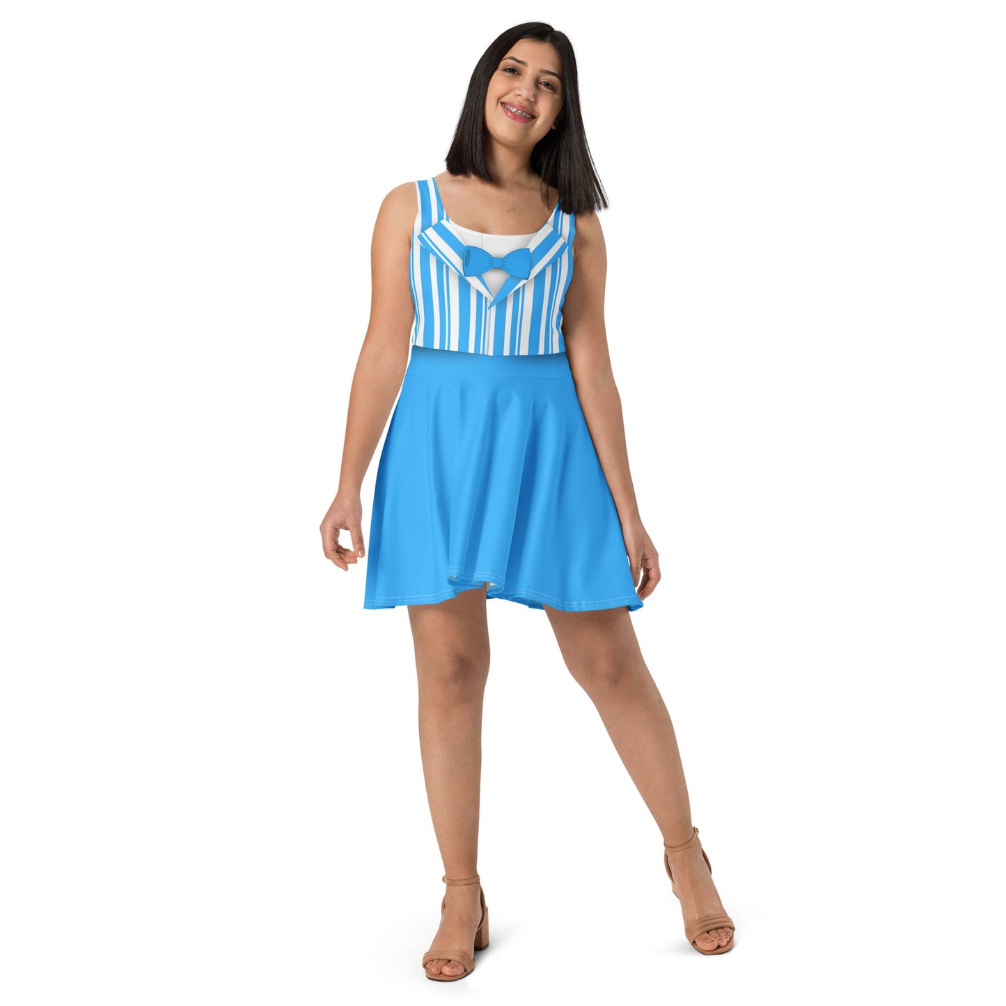 Dapper Day Main St Magic Inspired Skater Dress - Bounding Main St USA Style cosplaydapper danWrong Lever Clothing