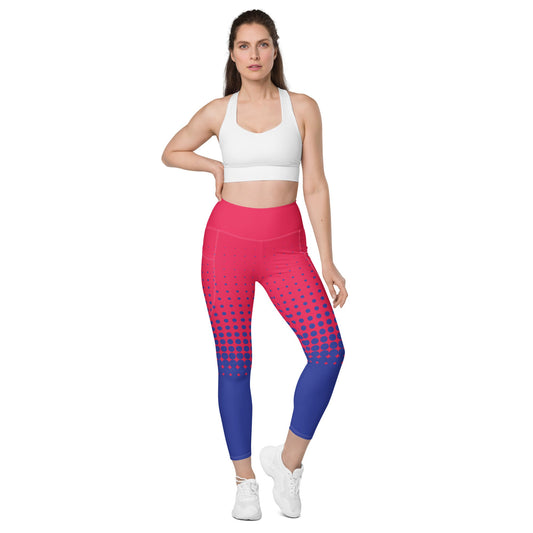 Destiny Superhero Leggings with pockets - park hopping, cruise ship, cosplay, bounding adult disneycosplayAdult LeggingsWrong Lever Clothing