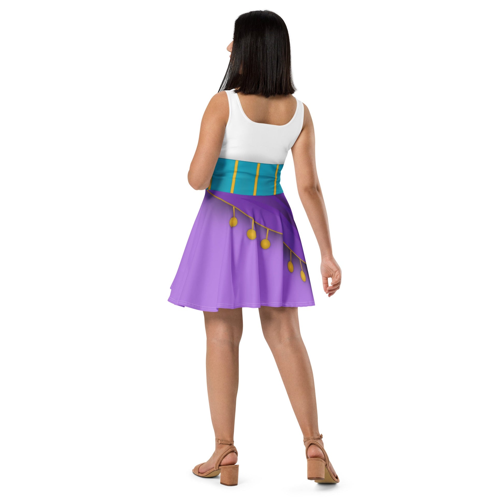 Esmerelda Skater Dress disney adultdisney channelWrong Lever Clothing
