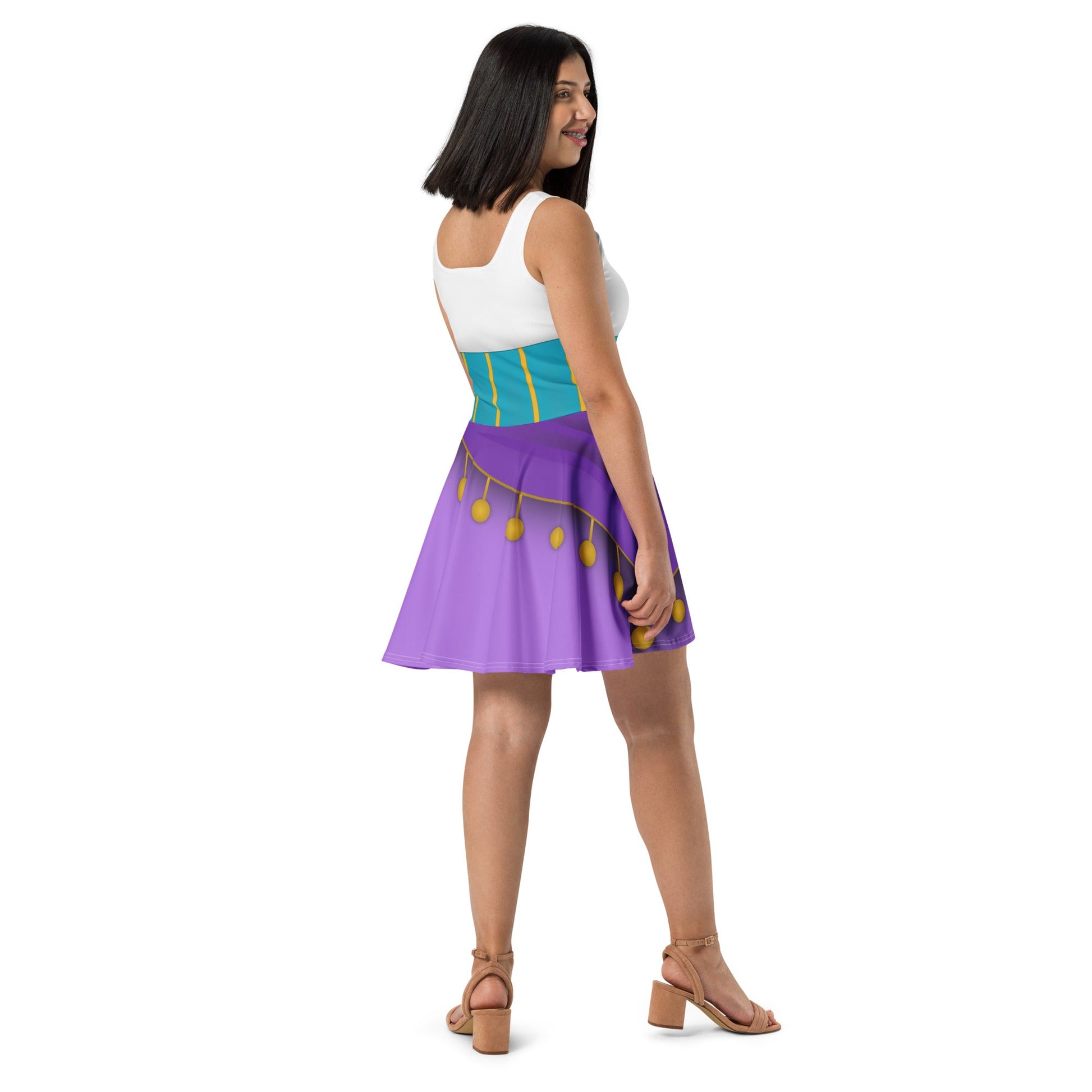 Esmerelda Skater Dress disney adultdisney channelWrong Lever Clothing
