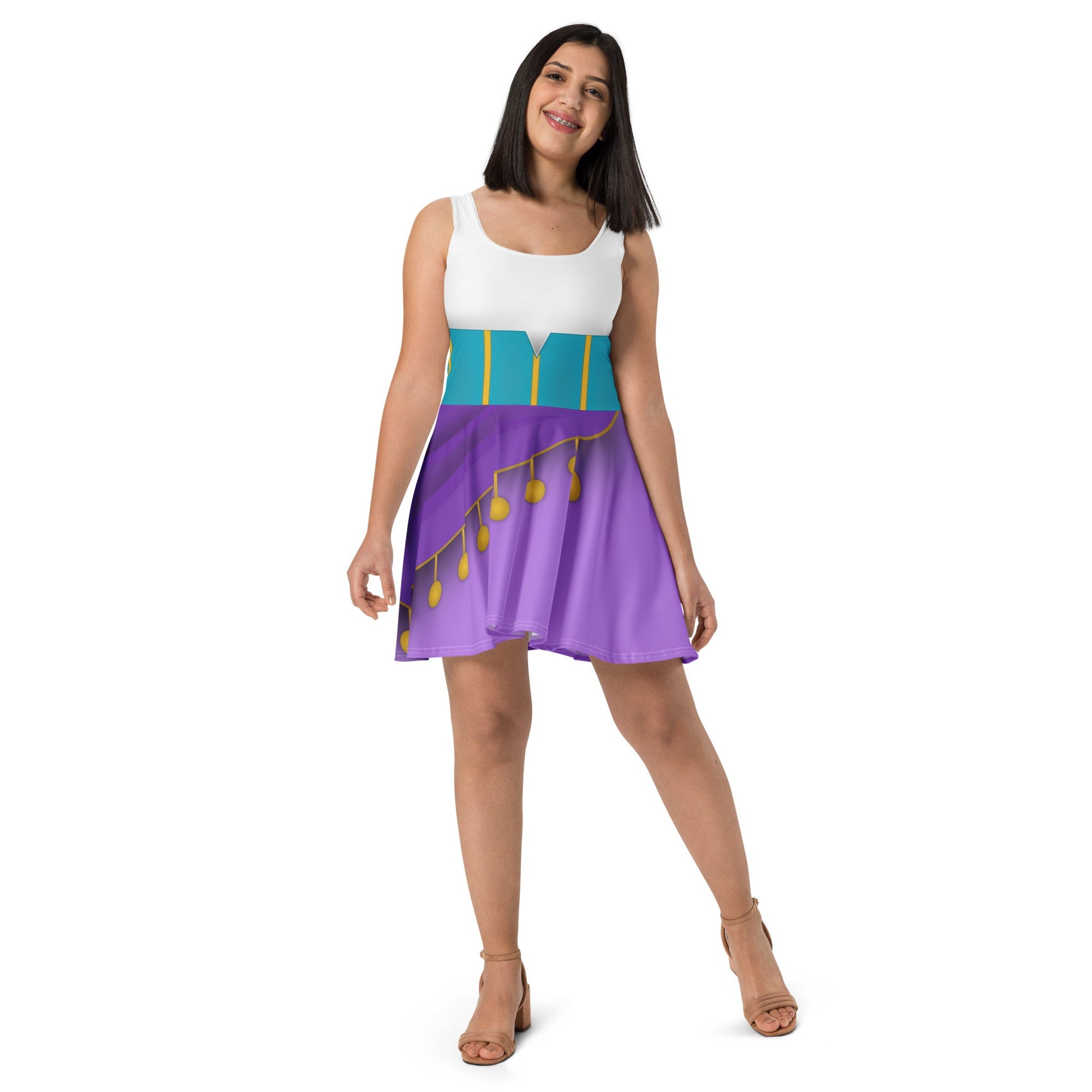 Esmerelda Skater Dress disney adultdisney channelWrong Lever Clothing