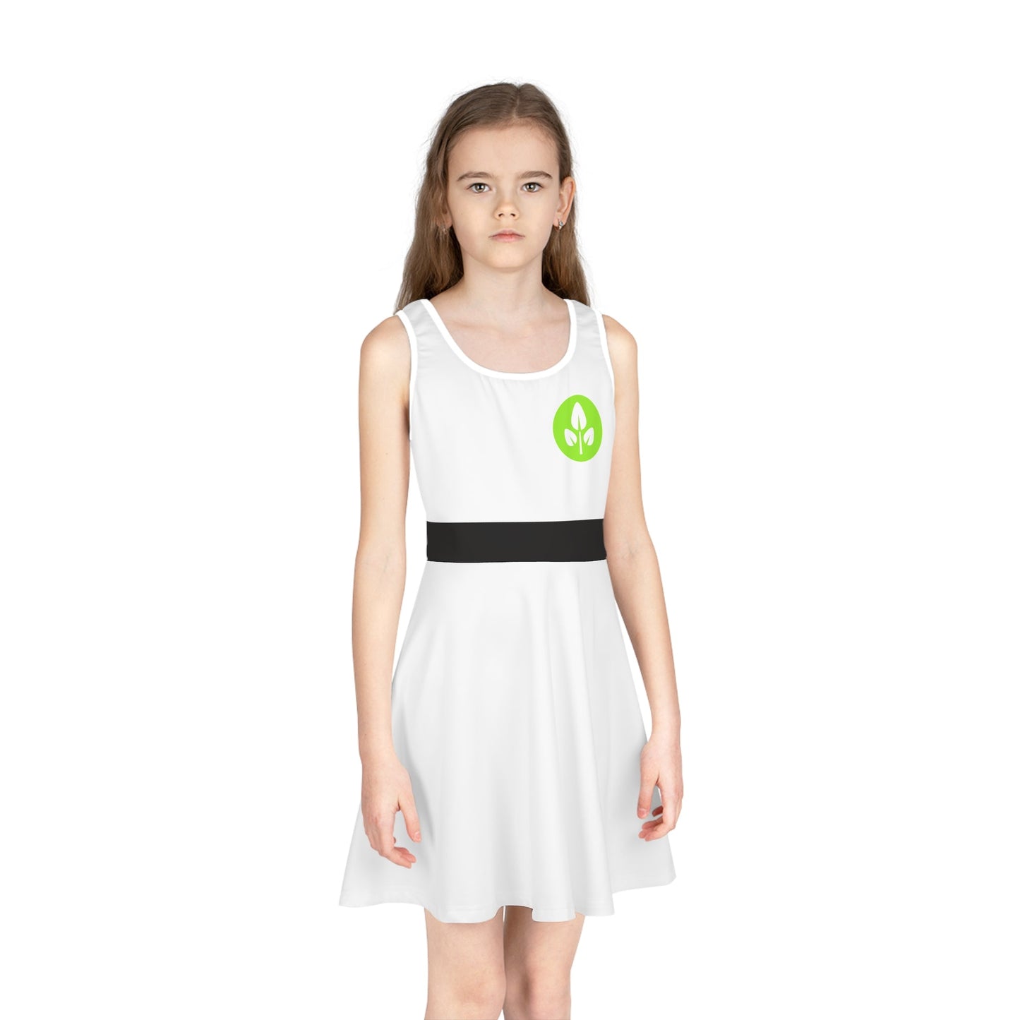 EVE Inspired Cosplay Girls Dress - Costume, Bounding, Park Day disney costumedisney dressAll Over PrintsWrong Lever Clothing