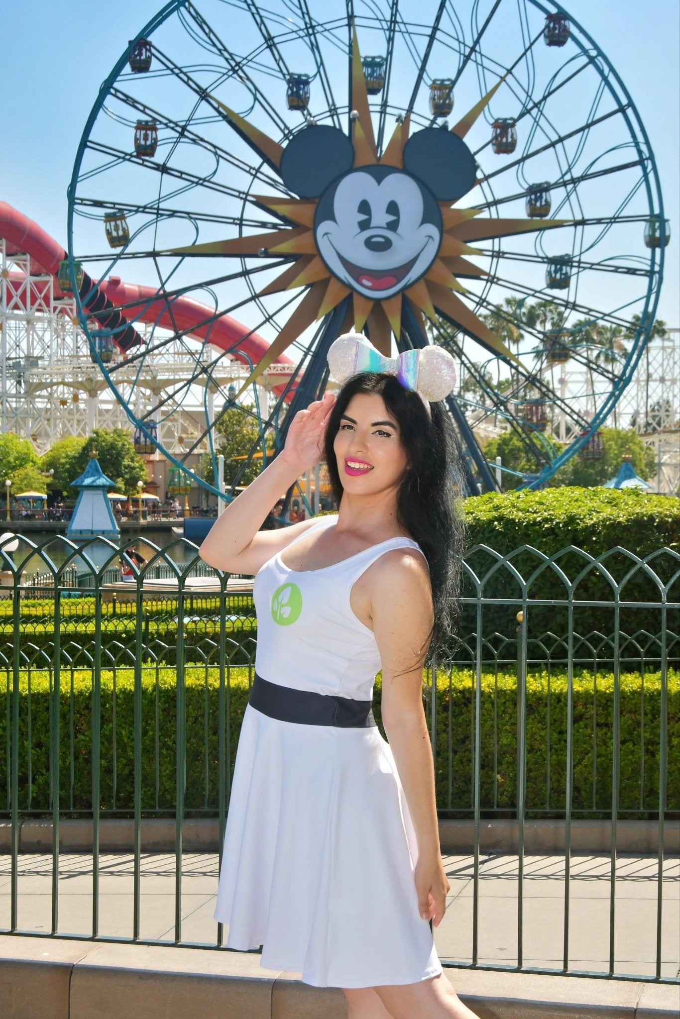 EVE Robot Inspired Skater Dress - cosplay, bounding, costume boundingcasual cosplaySkater DressWrong Lever Clothing