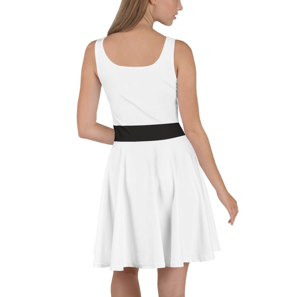 EVE Robot Inspired Skater Dress - cosplay, bounding, costume boundingcasual cosplayWrong Lever Clothing
