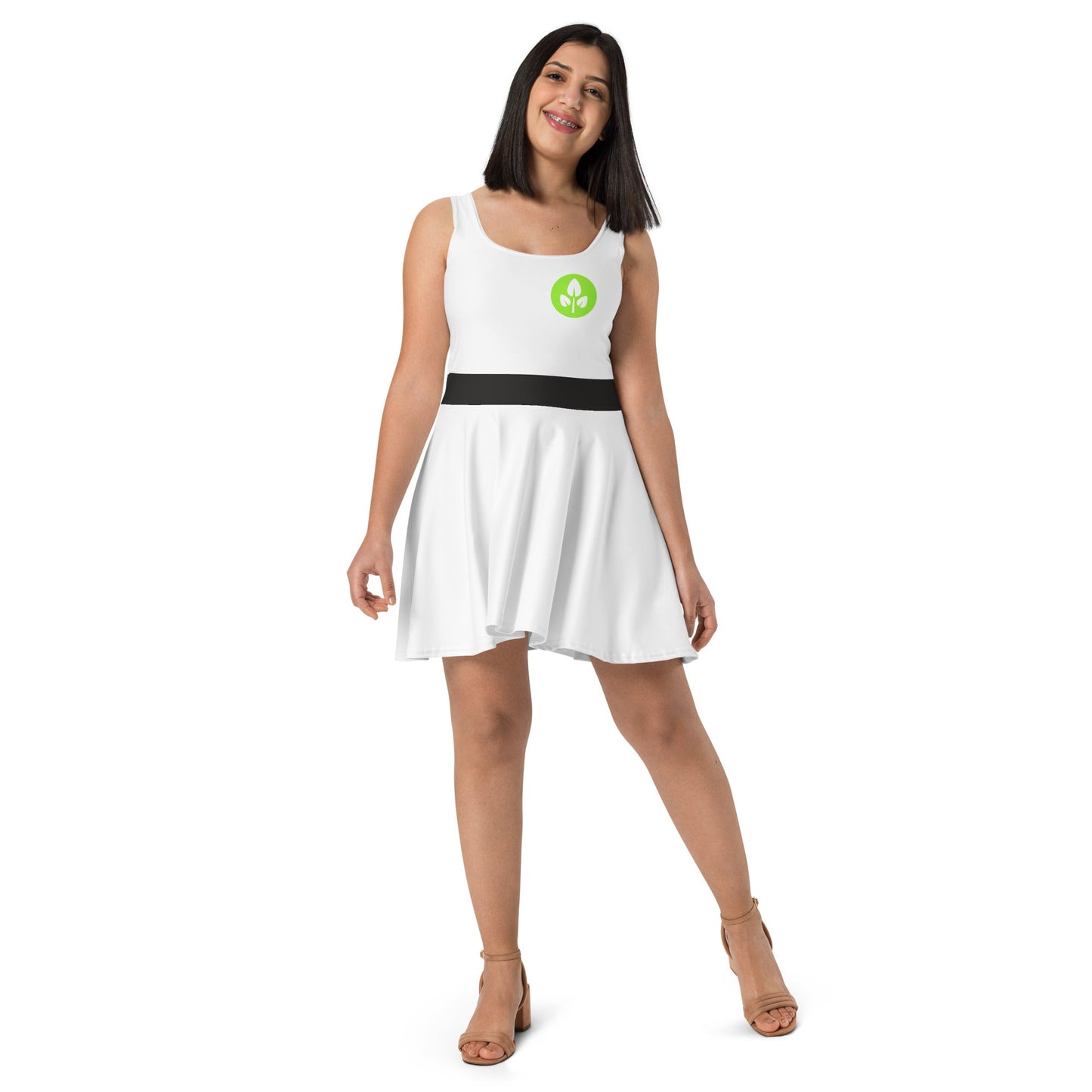 EVE Robot Inspired Skater Dress - cosplay, bounding, costume boundingcasual cosplayWrong Lever Clothing