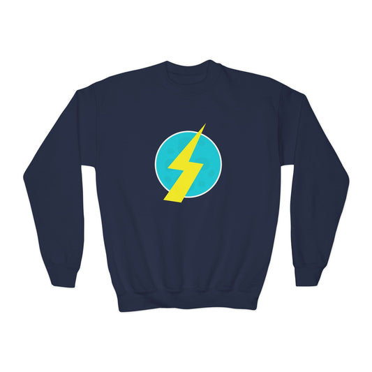 Futuristic Time Traveler - Inspired Kids Sweatshirt | Halloween Costume, Bounding casual cosplaycharacter inspiredKids clothesWrong Lever Clothing