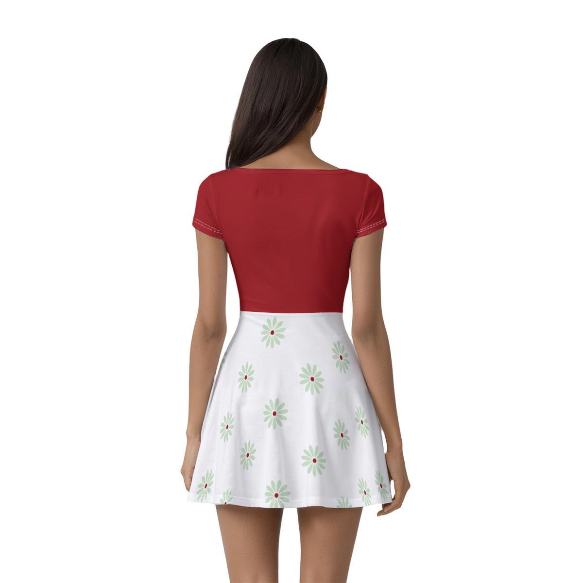 Ghostly Tightrope Skater Dress with Built-In Shorts | Haunted Estate Inspired Dress | Spooky Season adult disneyadult disney clothingWrong Lever Clothing