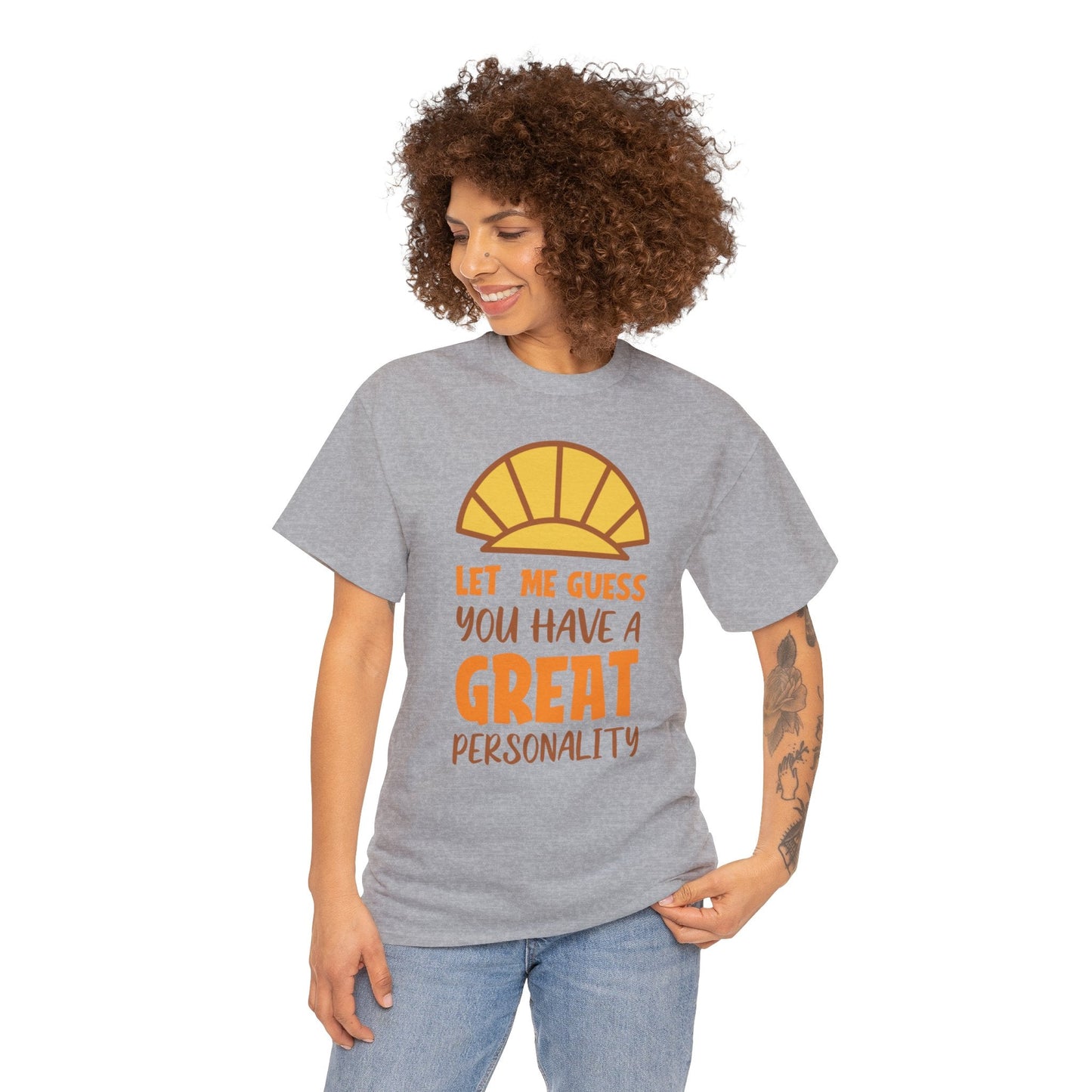 Great Personality Unisex Heavy Cotton Tee Crew neckDTGT-ShirtWrong Lever Clothing