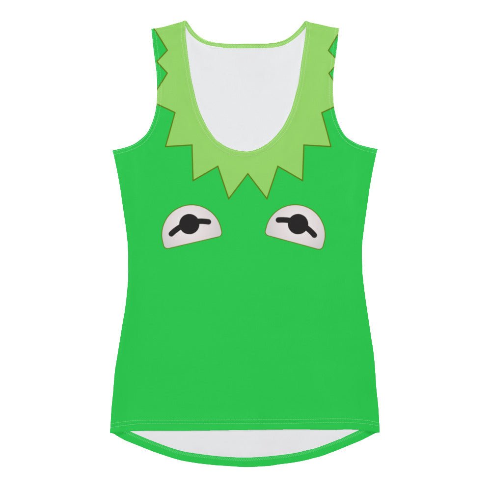 Green Frog Puppet Tank Top disney boundingdisney cosplayWrong Lever Clothing