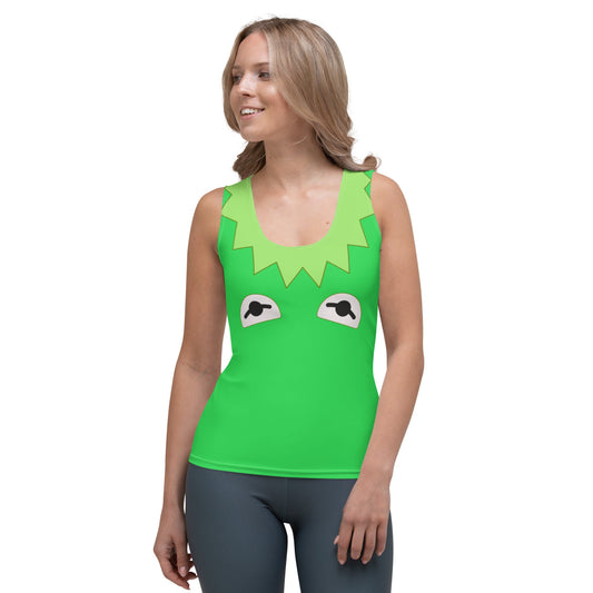 Green Frog Puppet Tank Top disney boundingdisney cosplayWrong Lever Clothing