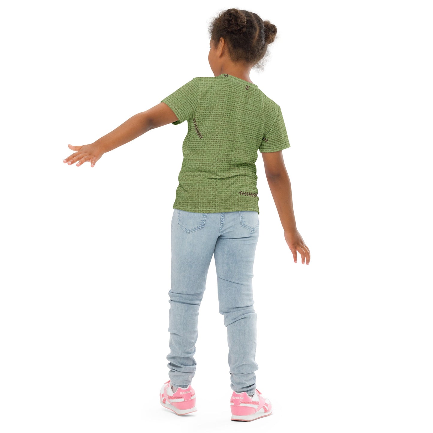 Green Oogie Boogie Kids crew neck t - shirt christmascosplayWrong Lever Clothing