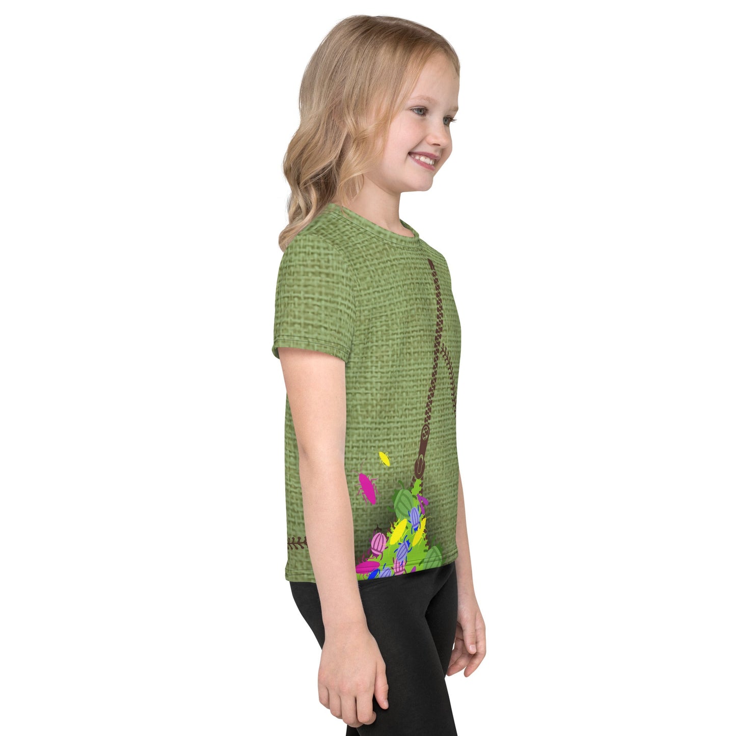 Green Oogie Boogie Kids crew neck t - shirt christmascosplayWrong Lever Clothing
