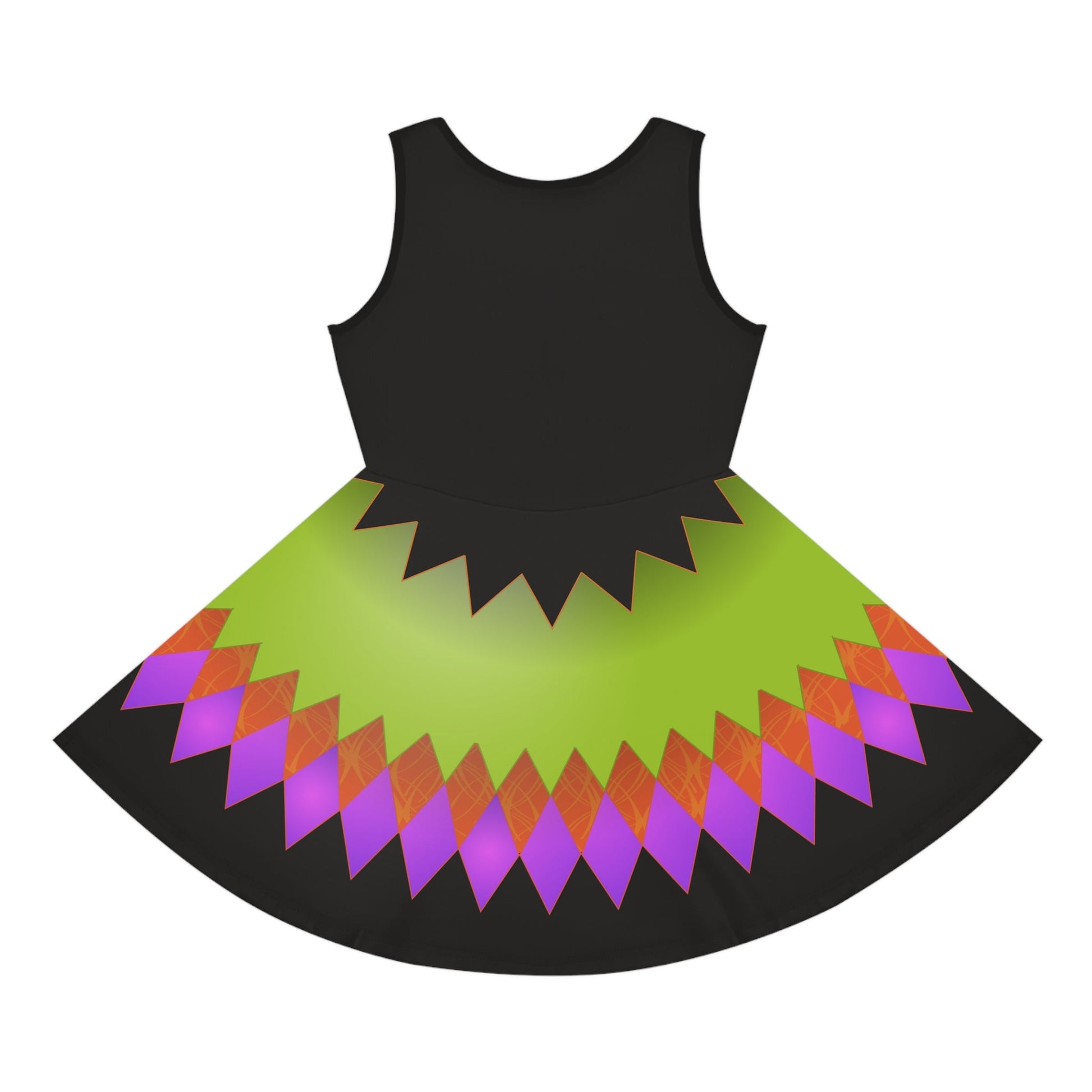 Halloween Mouse 2024 Girls' Sleeveless Sundress All Over PrintAOPkids dressWrong Lever Clothing