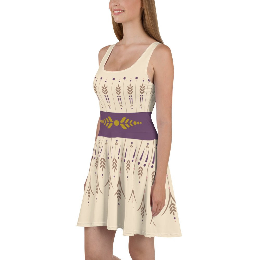 Harvest Anna Skater Dress anna frozen 2cosplayWrong Lever Clothing